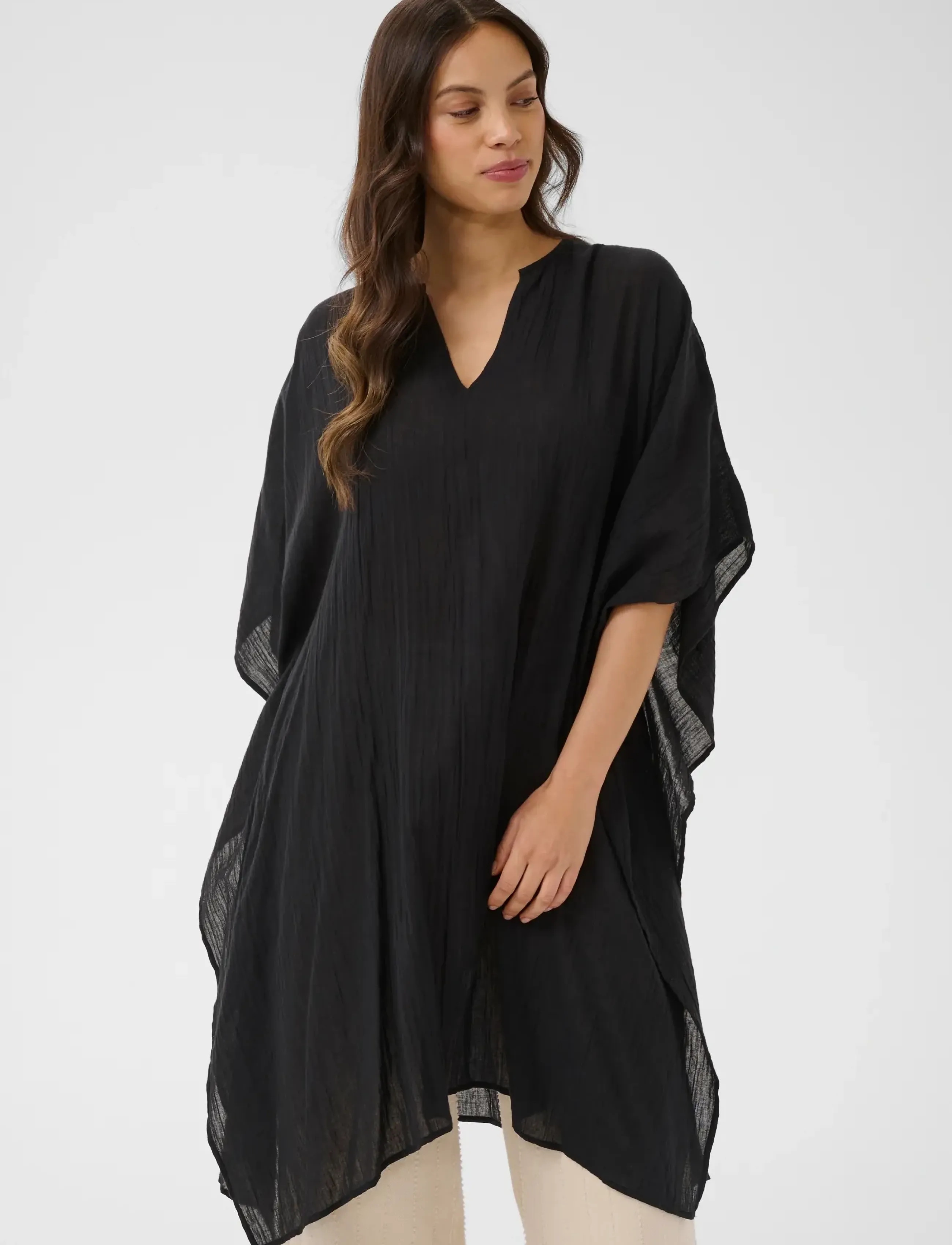 Saint Tropez RaafaSZ Kaftan - Robes - BLACK / black