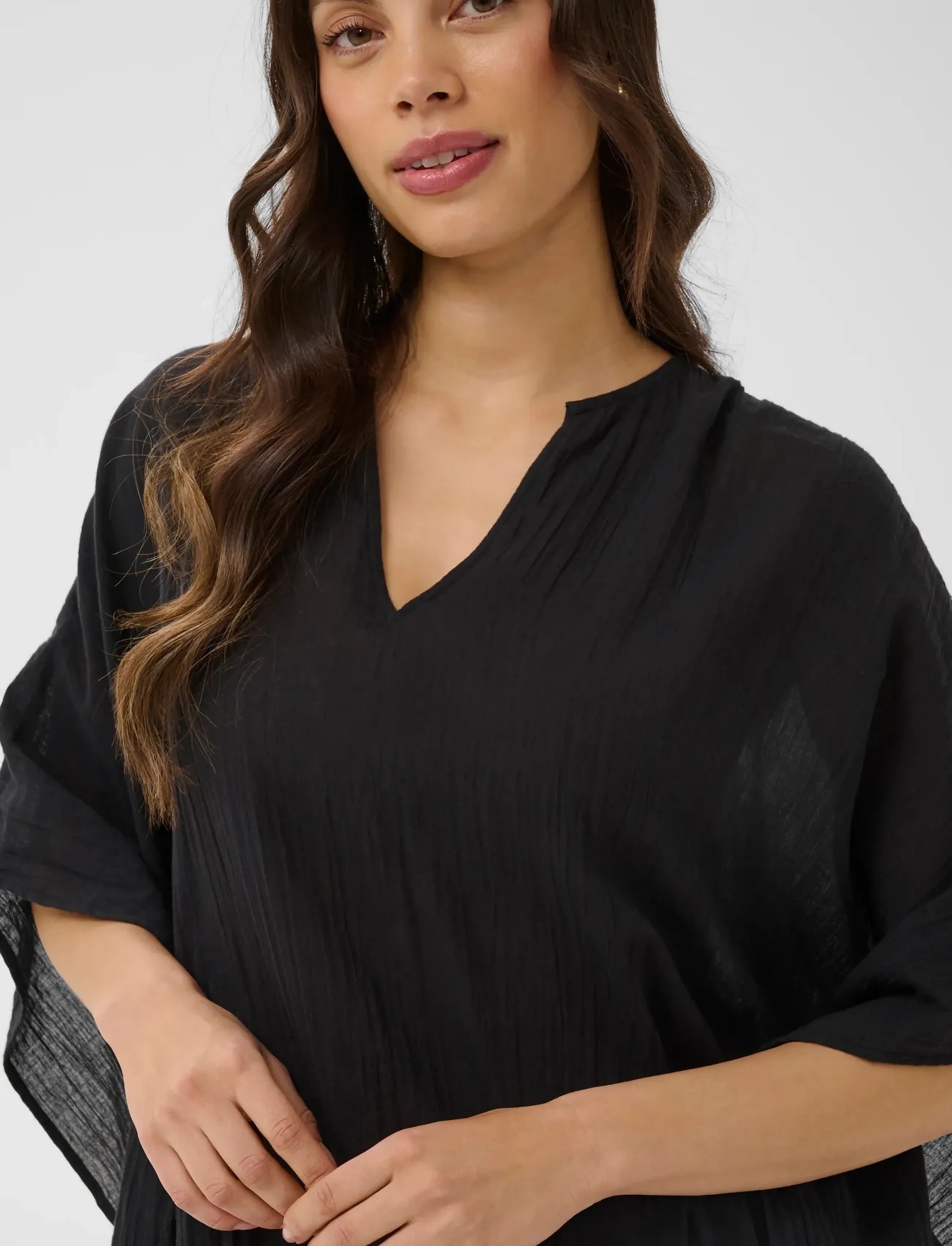 Saint Tropez - RaafaSZ Kaftan - robes d'été - black - 5