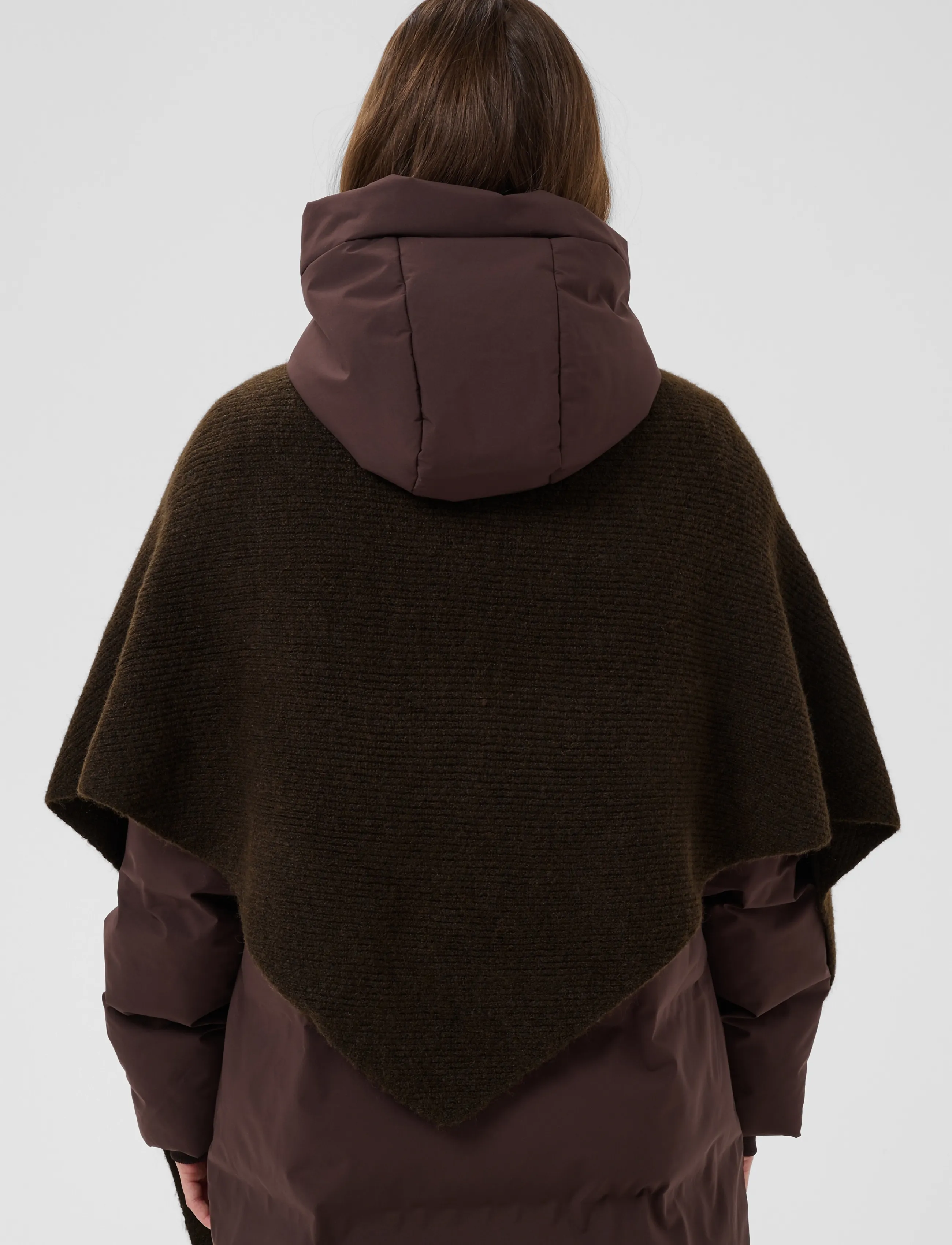 Saint Tropez - AlulluSZ Scarf - sjalar - chocolate brown melange - 3