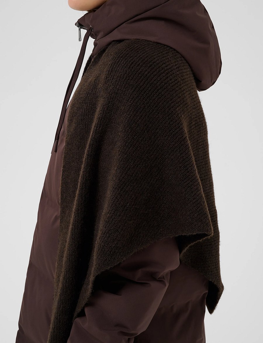 Saint Tropez - AlulluSZ Scarf - sjalar - chocolate brown melange - 5