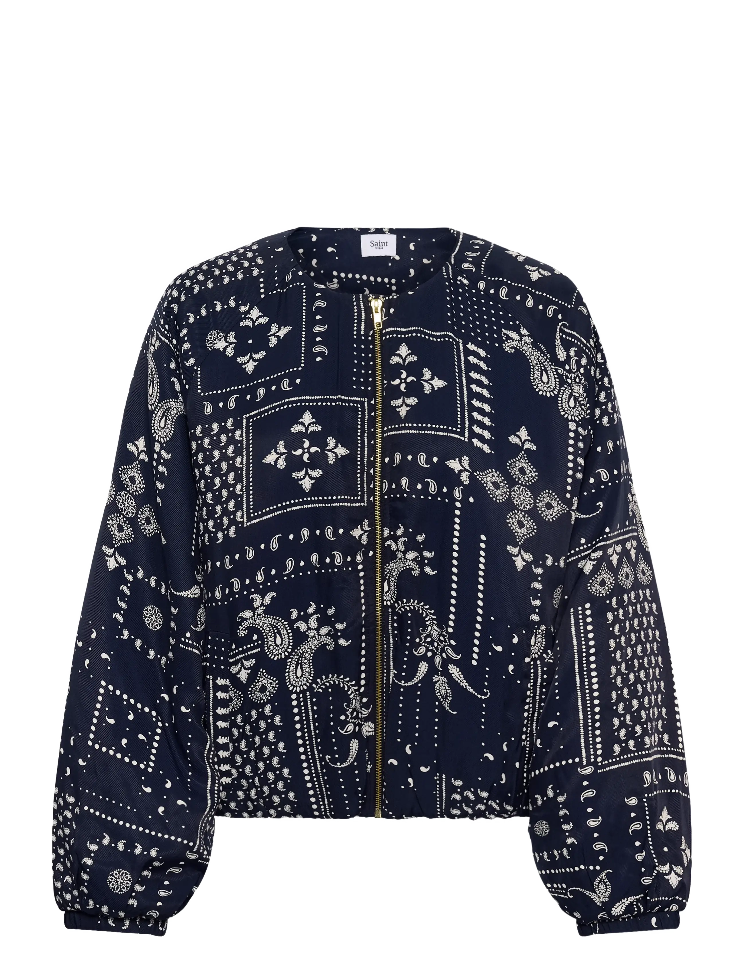 Saint Tropez - StephanieSZ Bomber Jacket - frühlingsjacken - nightsky paisley mosaic - 1