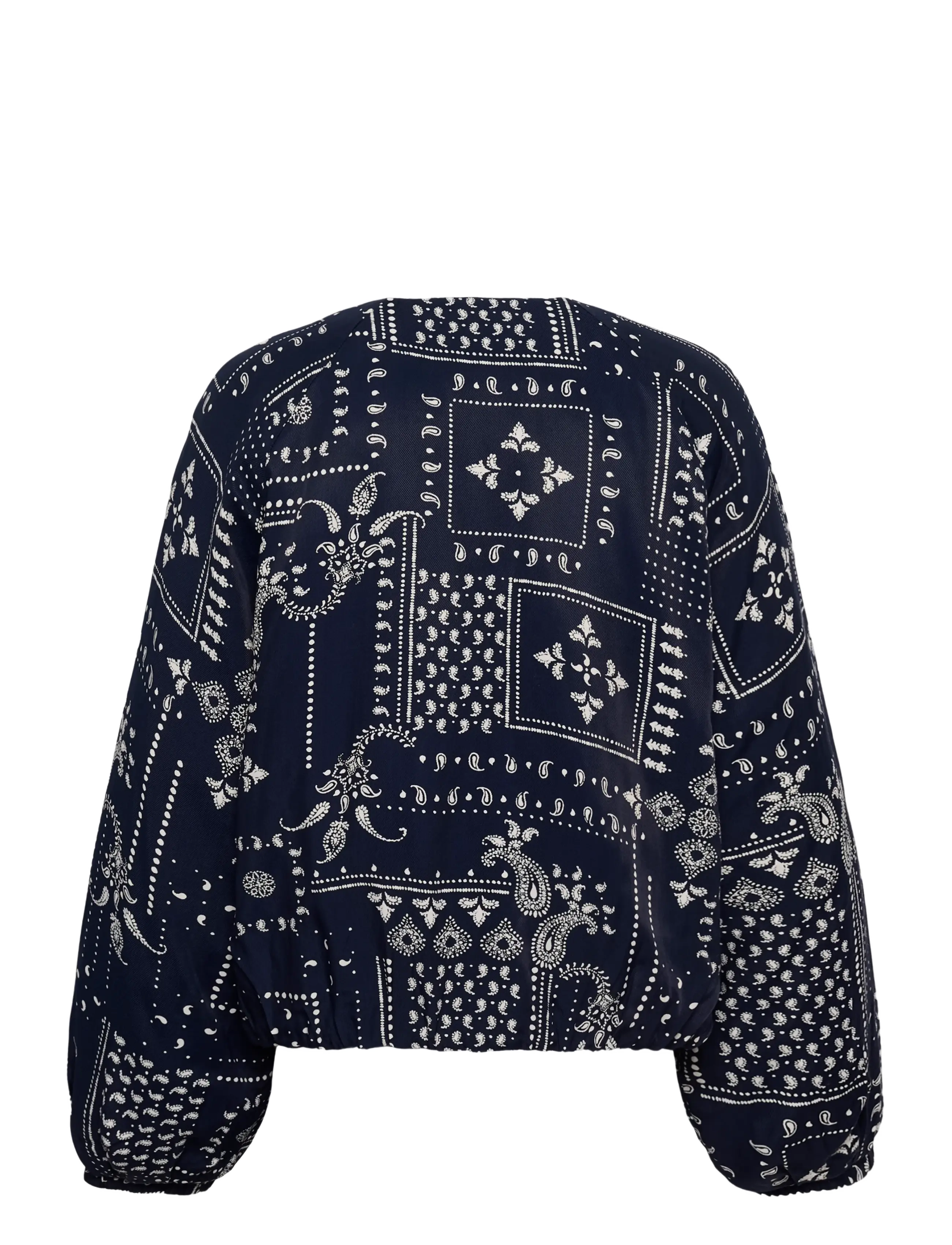 Saint Tropez - StephanieSZ Bomber Jacket - frühlingsjacken - nightsky paisley mosaic - 2