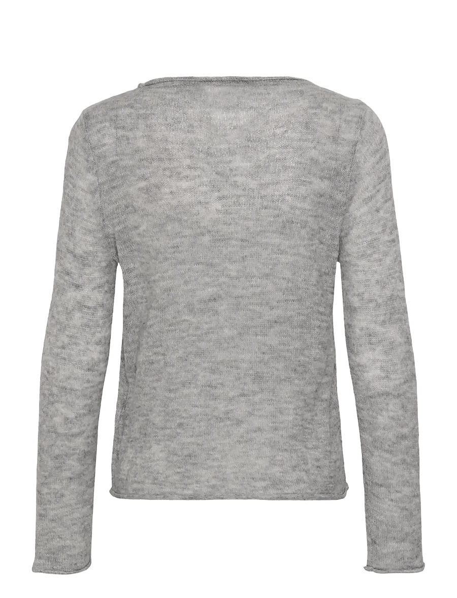 Saint Tropez - SabbaraSZ Boatneck Pullover - pullover - mist grey melange - 2