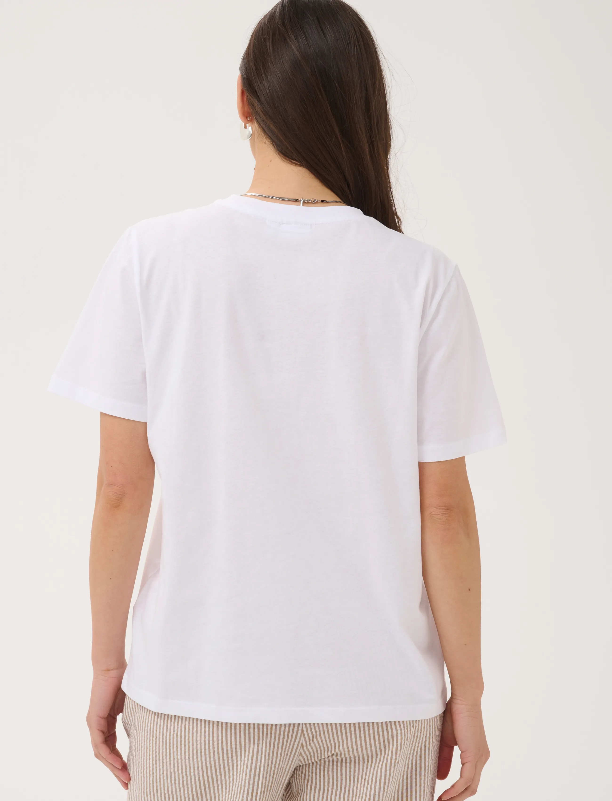 Saint Tropez - HeartSZ T-Shirt - t-shirts - bright white - 4