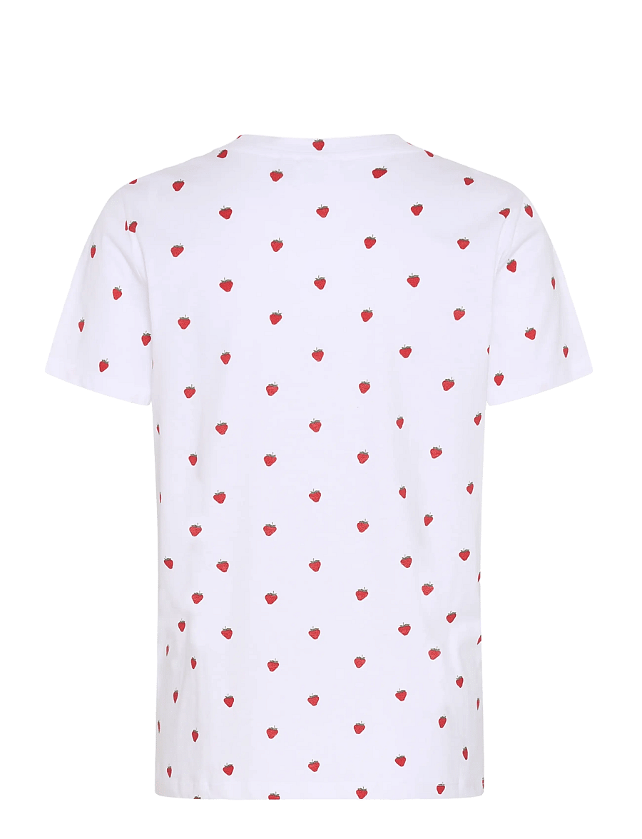 Saint Tropez - EmilySZ T-Shirt - t-shirts - bright white strawberries - 2