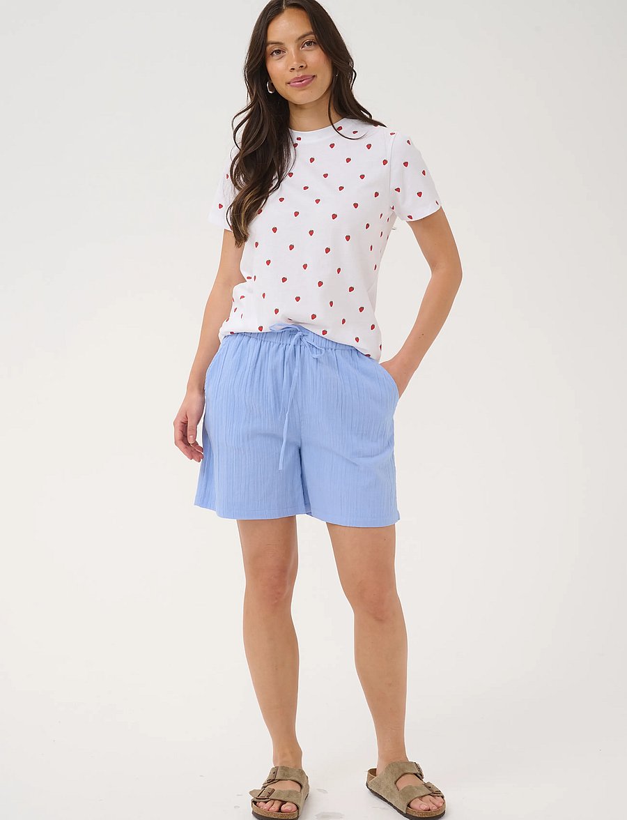 Saint Tropez - EmilySZ T-Shirt - t-shirts - bright white strawberries - 3