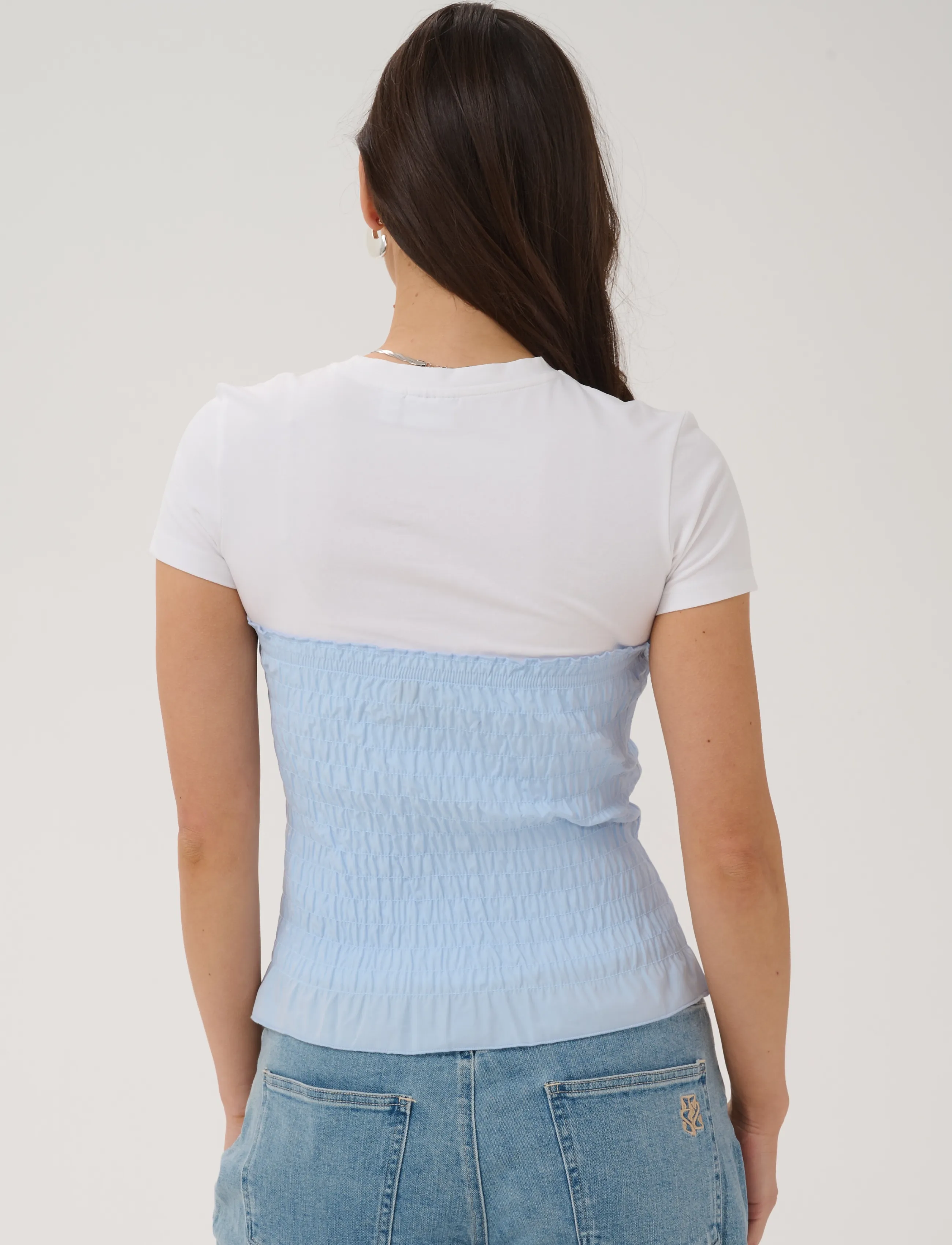 Saint Tropez - NaciaSZ Tubetop - crop tops - cerulean - 4