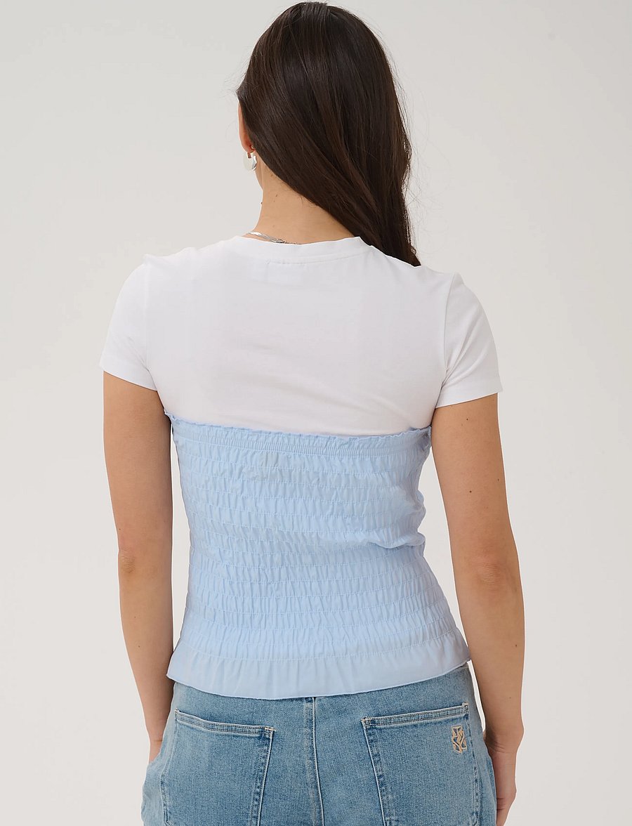 Saint Tropez - NaciaSZ Tubetop - crop tops - cerulean - 4
