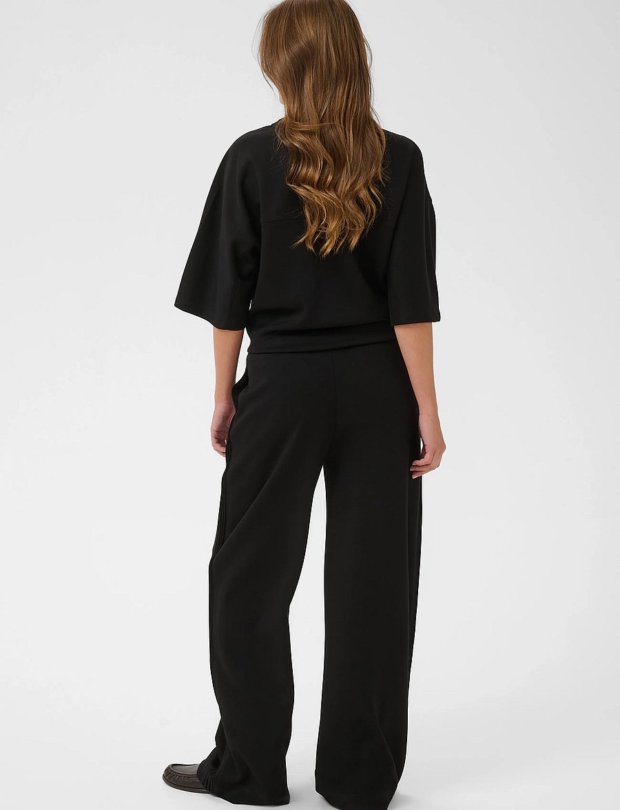 Saint Tropez - TheoSZ Pant - straight leg trousers - black - 3