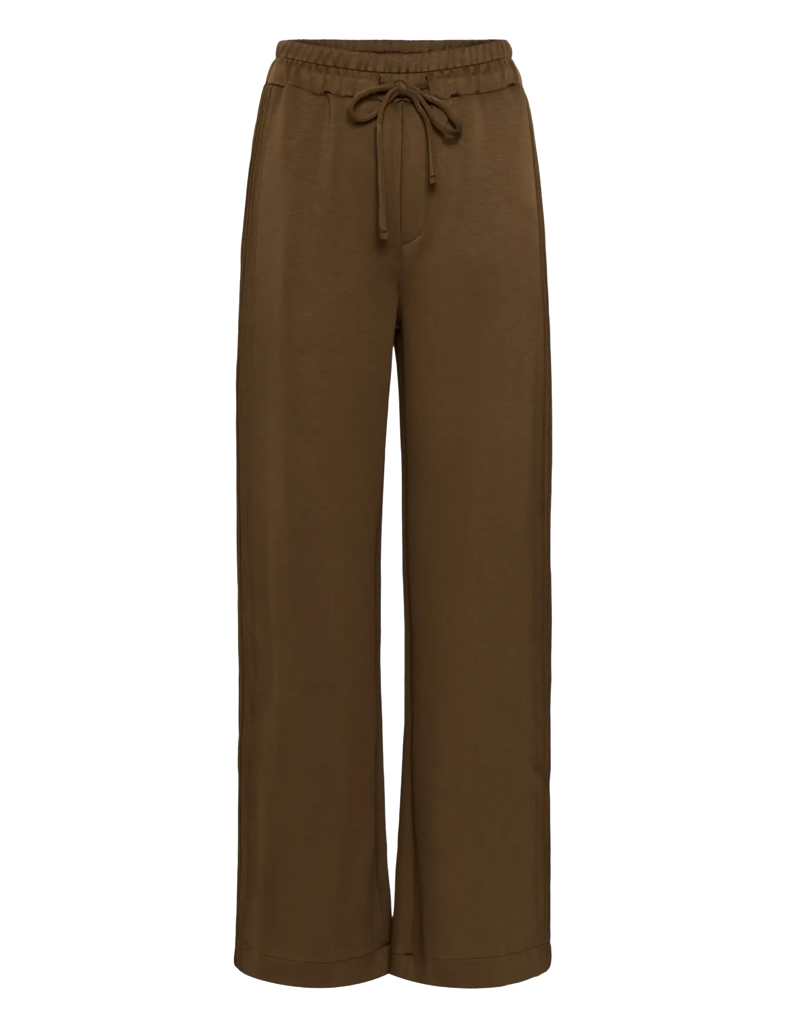 Saint Tropez - TheoSZ Pant - straight leg trousers - dark earth - 1