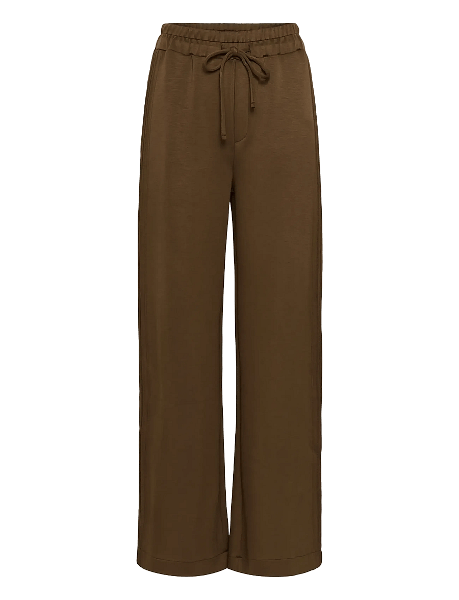 Saint Tropez - TheoSZ Pant - straight leg trousers - dark earth - 1