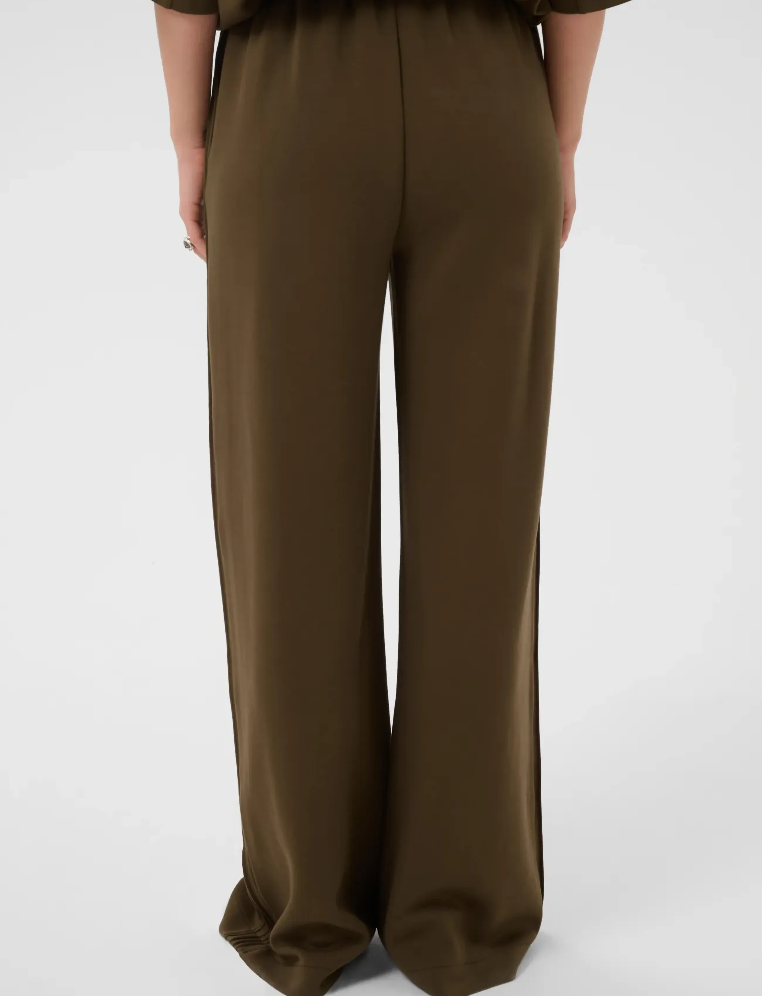 Saint Tropez - TheoSZ Pant - straight leg trousers - dark earth - 4