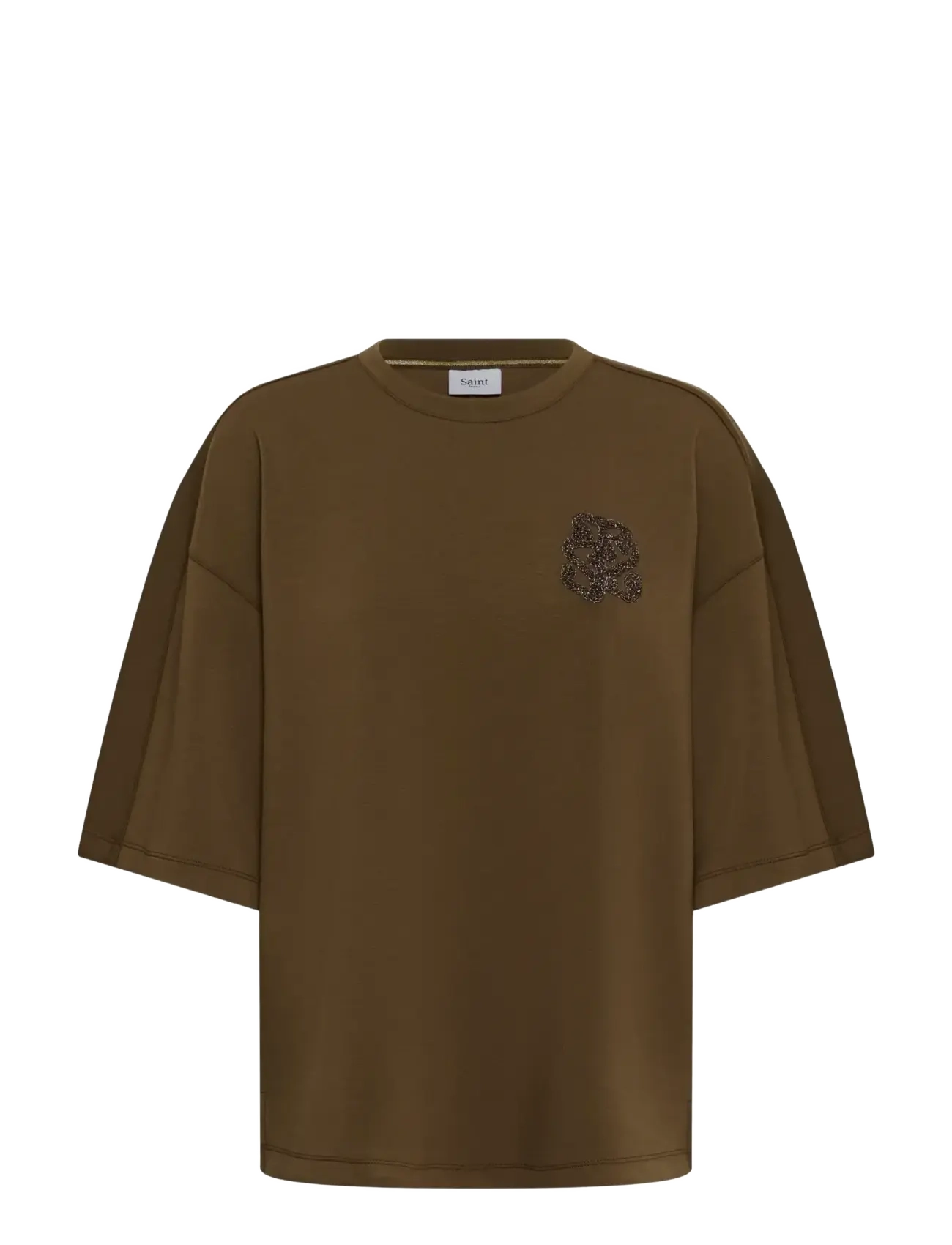 Saint Tropez - TheoSZ Sweatshirt - t-shirts - dark earth - 1