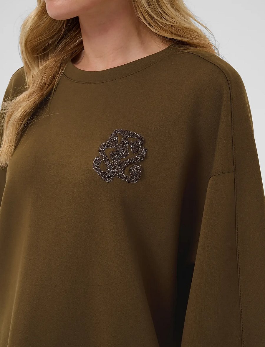 Saint Tropez - TheoSZ Sweatshirt - t-shirts - dark earth - 5