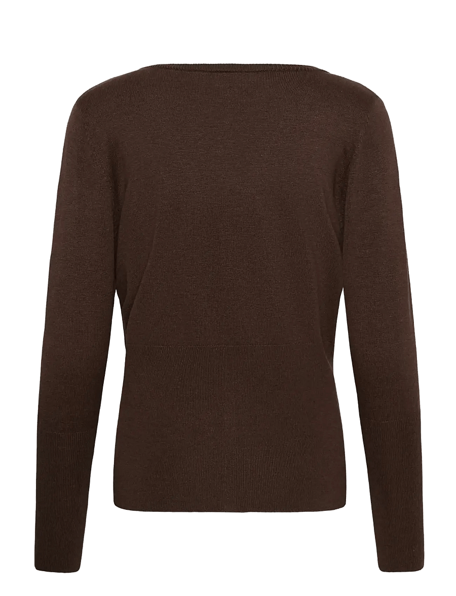 Saint Tropez - MilaSZ Slim Cardigan - koftor - bracken melange - 2