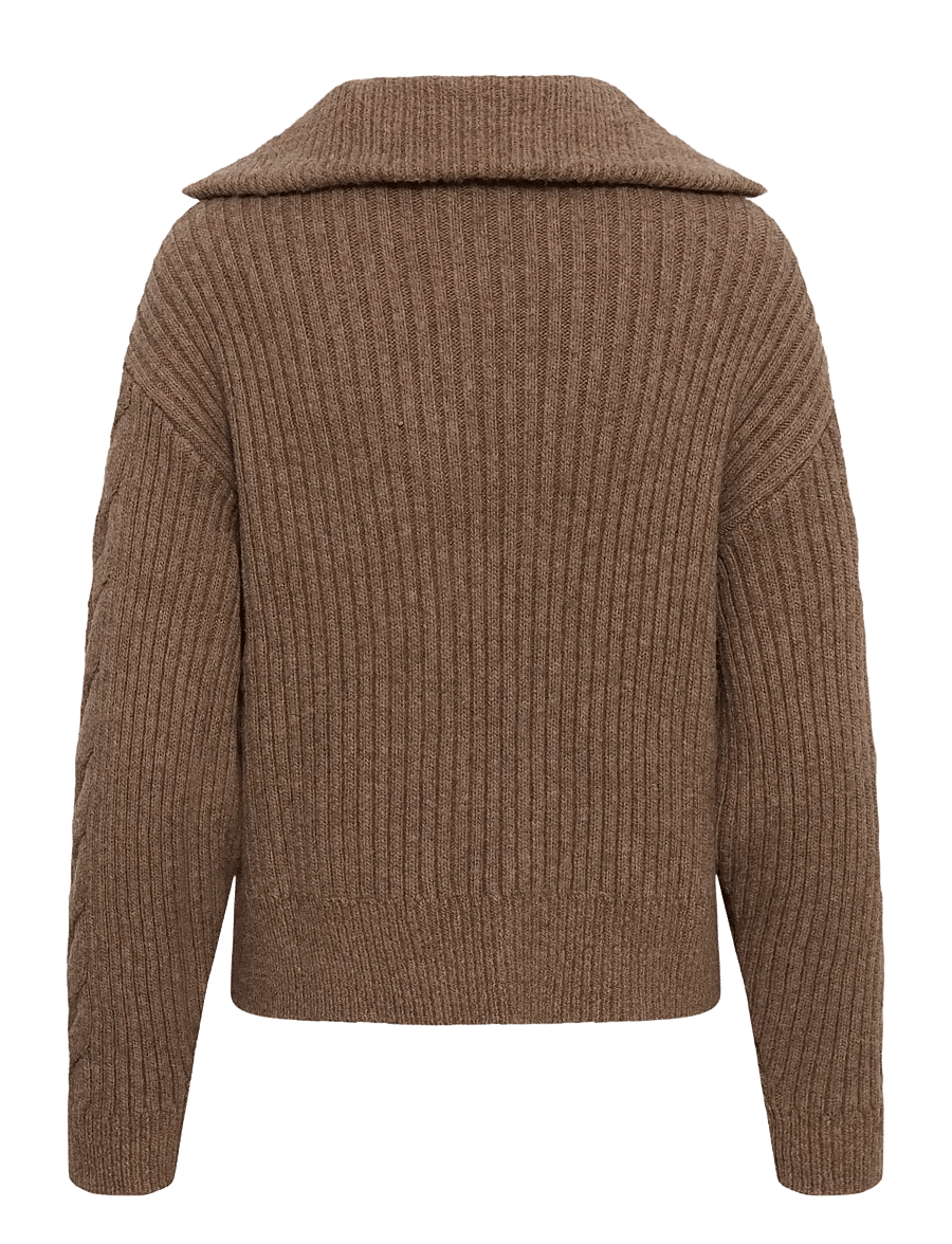 Saint Tropez - TalmaSZ Pullover - kampsunid - toasted coconut melange - 2