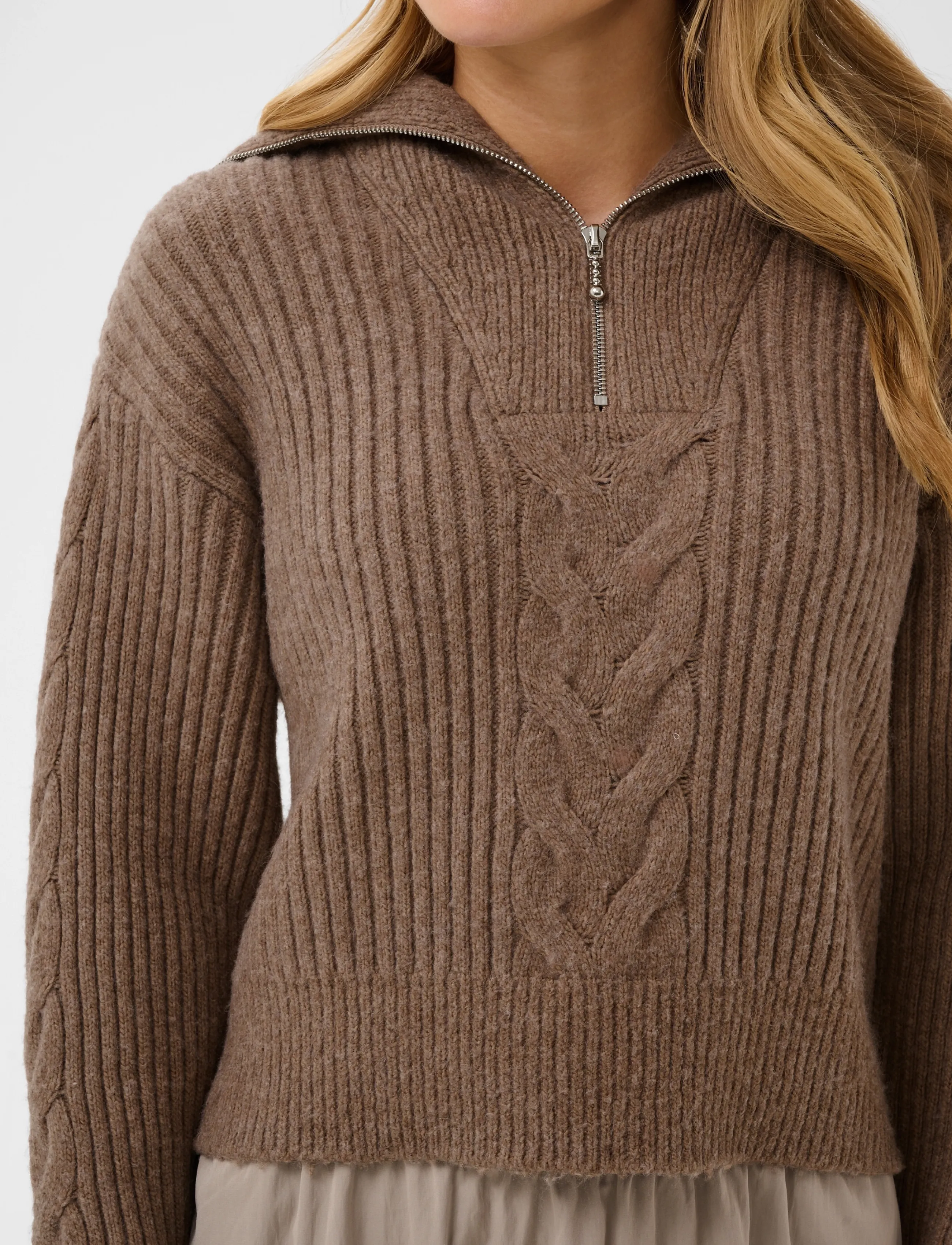 Saint Tropez - TalmaSZ Pullover - kampsunid - toasted coconut melange - 4