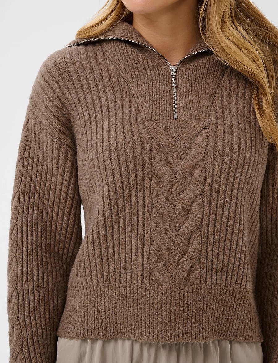 Saint Tropez - TalmaSZ Pullover - kampsunid - toasted coconut melange - 4