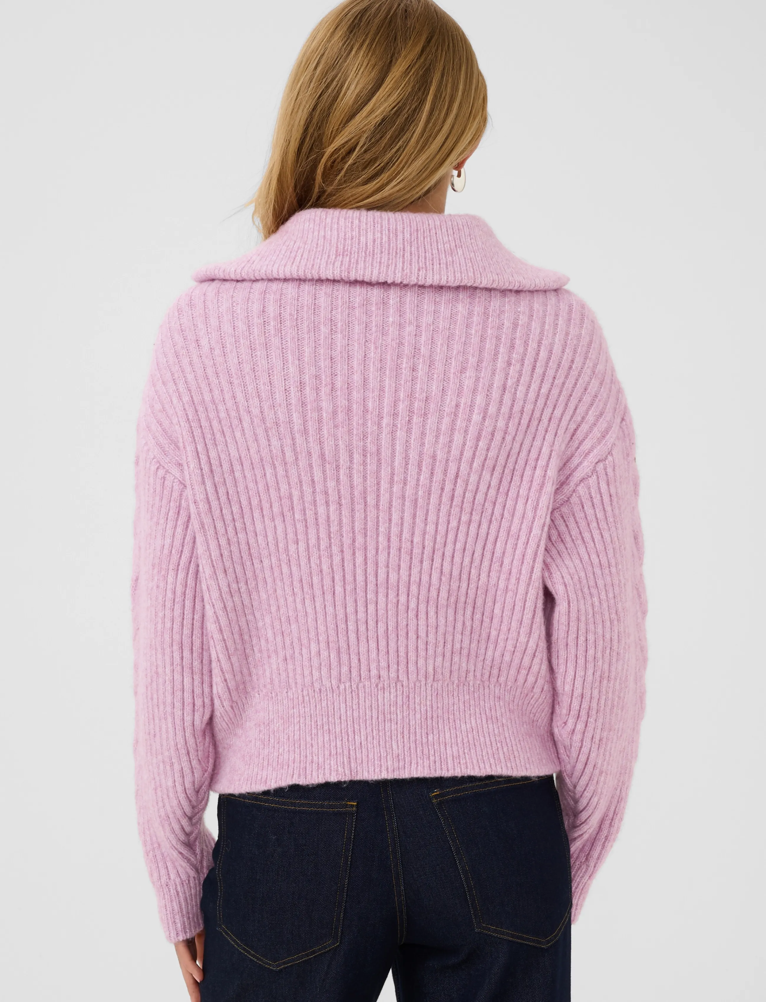 Saint Tropez - TalmaSZ Pullover - striktrøjer - mauve mist melange - 3