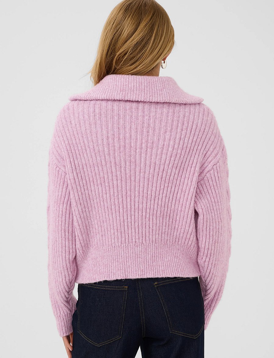 Saint Tropez - TalmaSZ Pullover - striktrøjer - mauve mist melange - 3