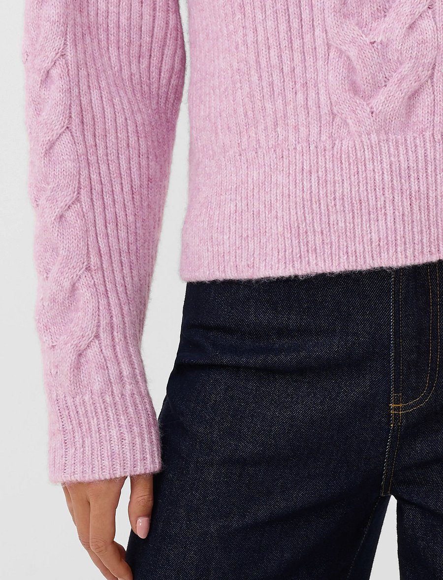 Saint Tropez - TalmaSZ Pullover - striktrøjer - mauve mist melange - 4