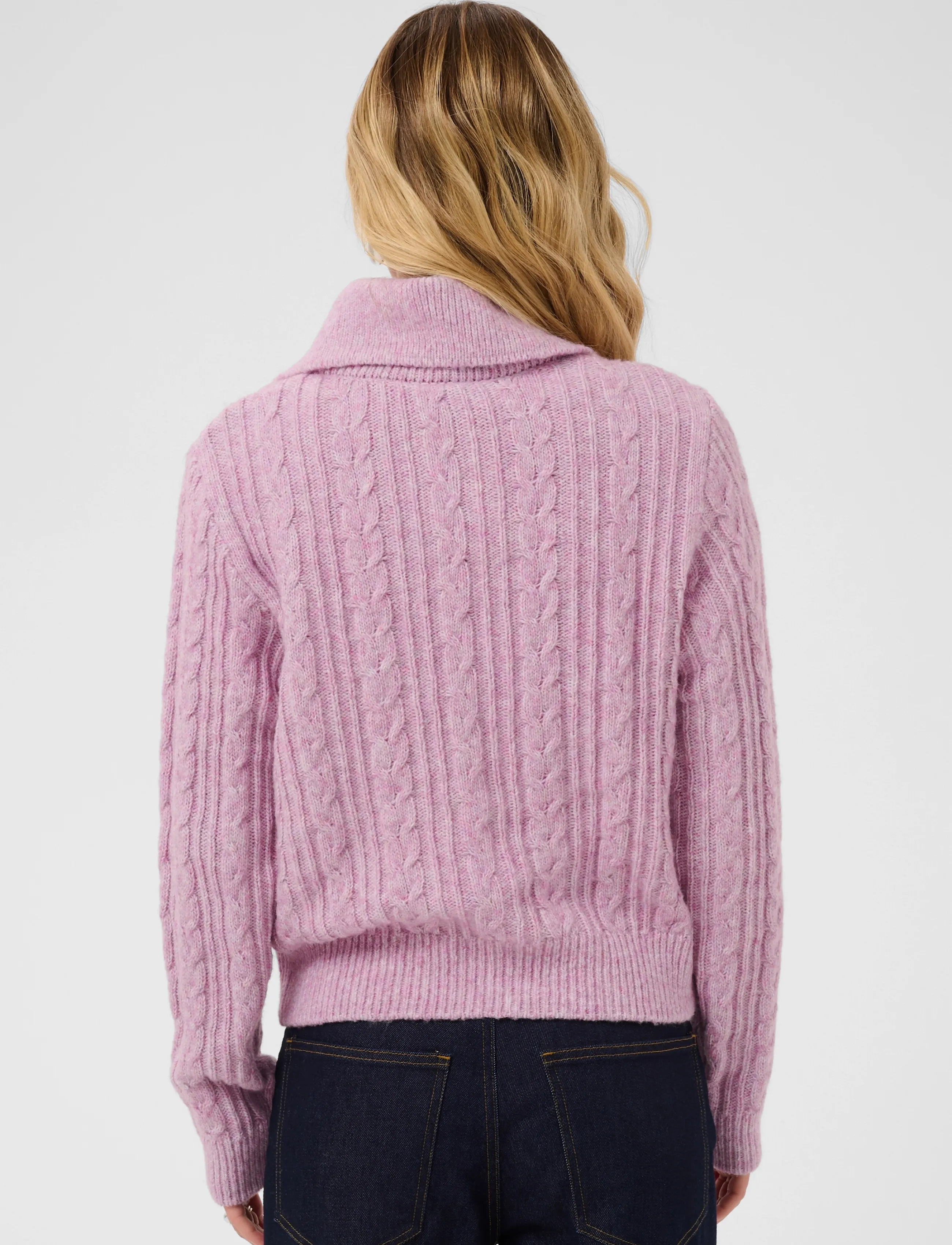 Saint Tropez - TalmaSZ Cardigan - cardigans - mauve mist melange - 3