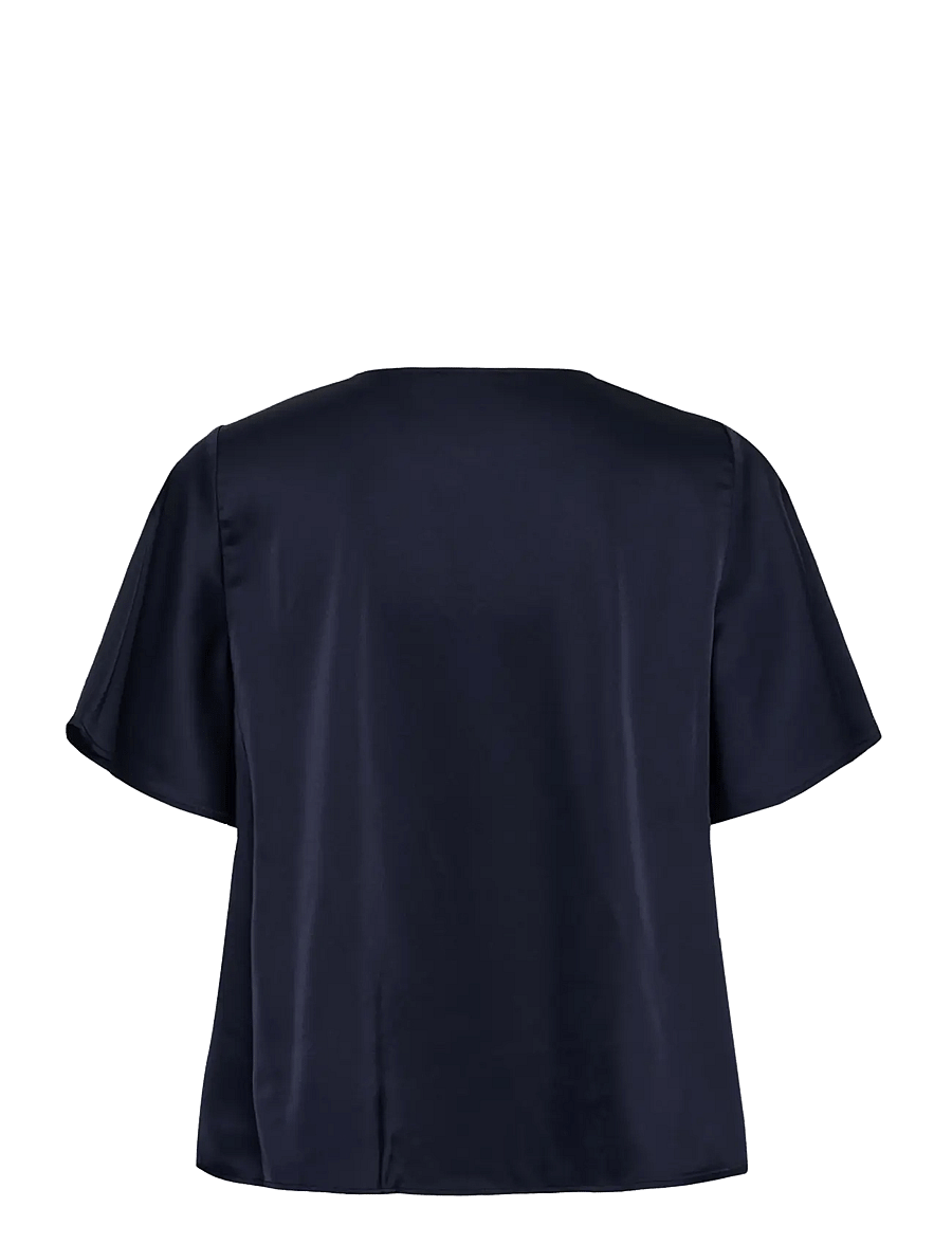 Saint Tropez - LodisaSZ SS Blouse - kortärmade blusar - night sky - 2