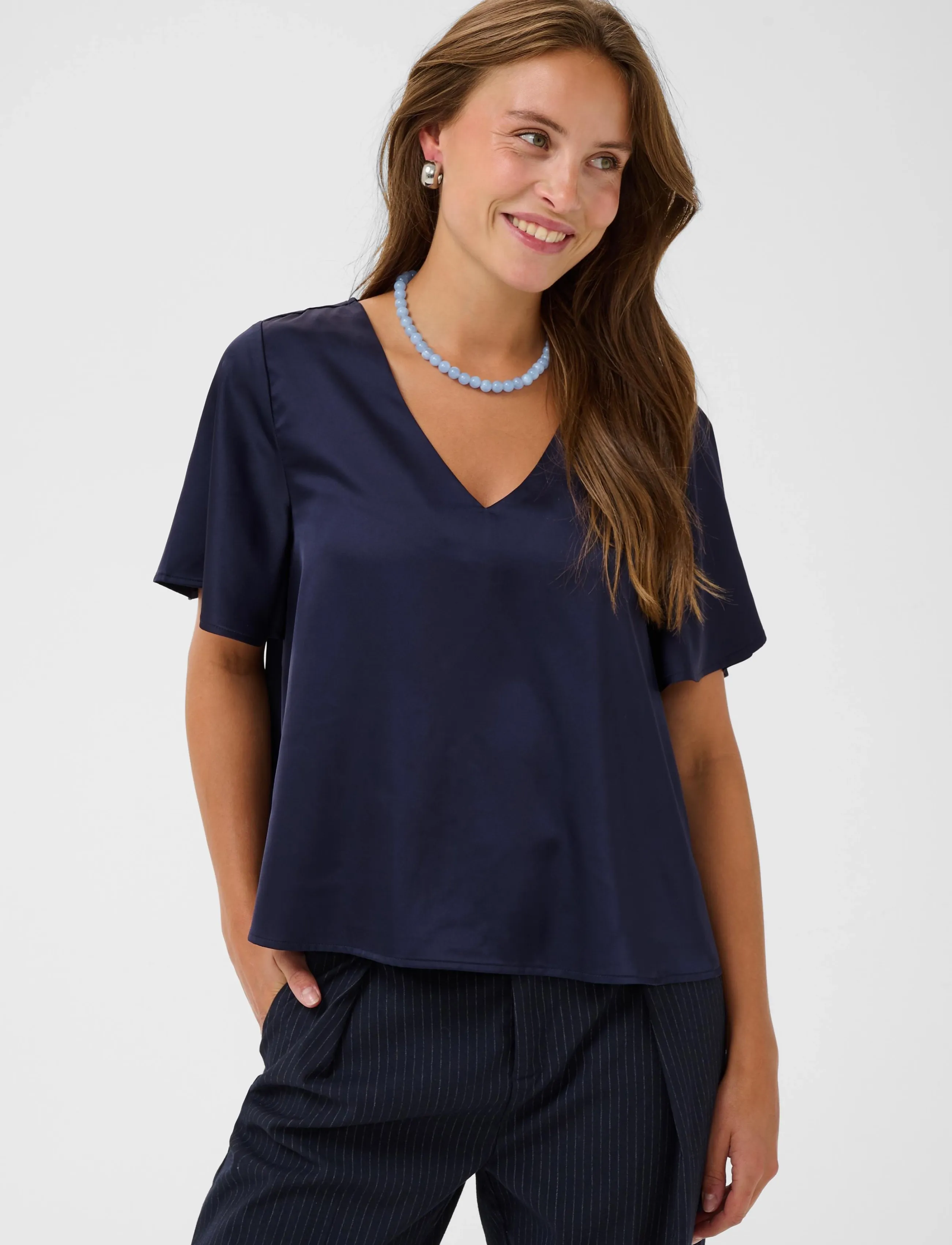 SAINT TROPEZ Lodisasz Ss Blouse blusar dam – bild 5