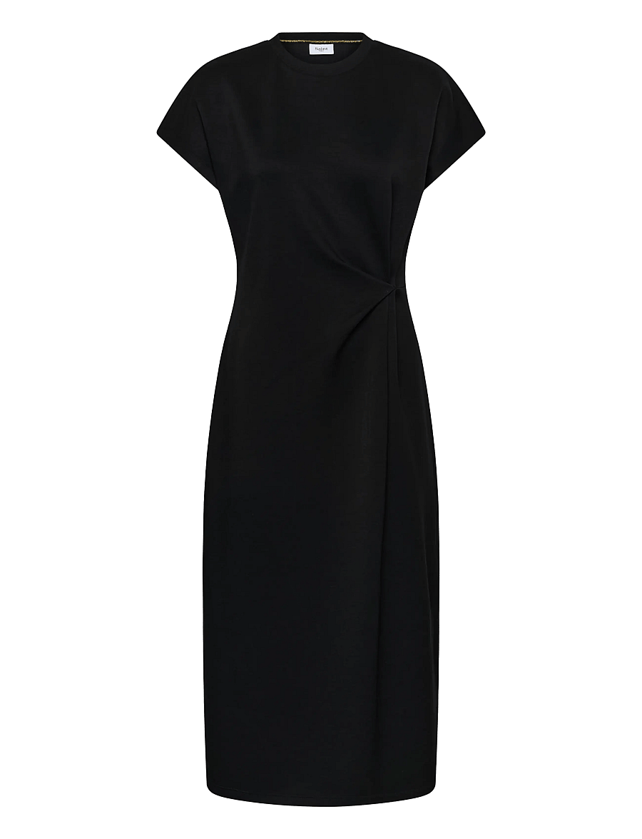 Saint Tropez - TheoSZ Dress - midi kjoler - black - 1