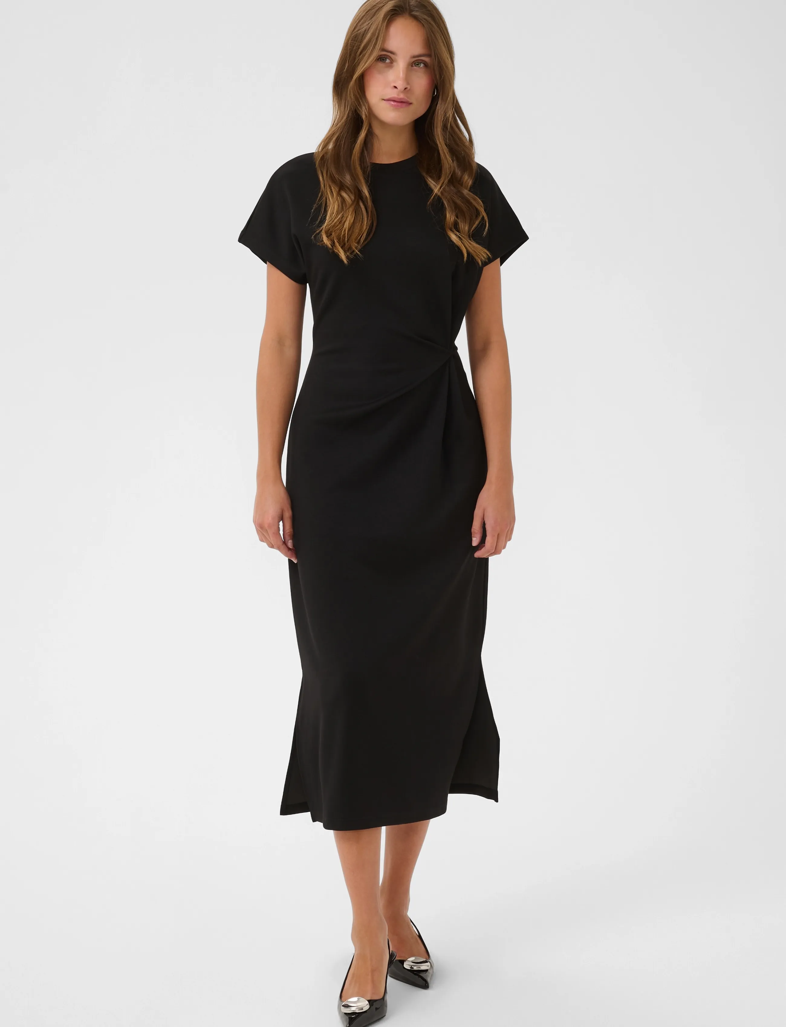Saint Tropez TheoSZ Dress - Kjoler - BLACK / black