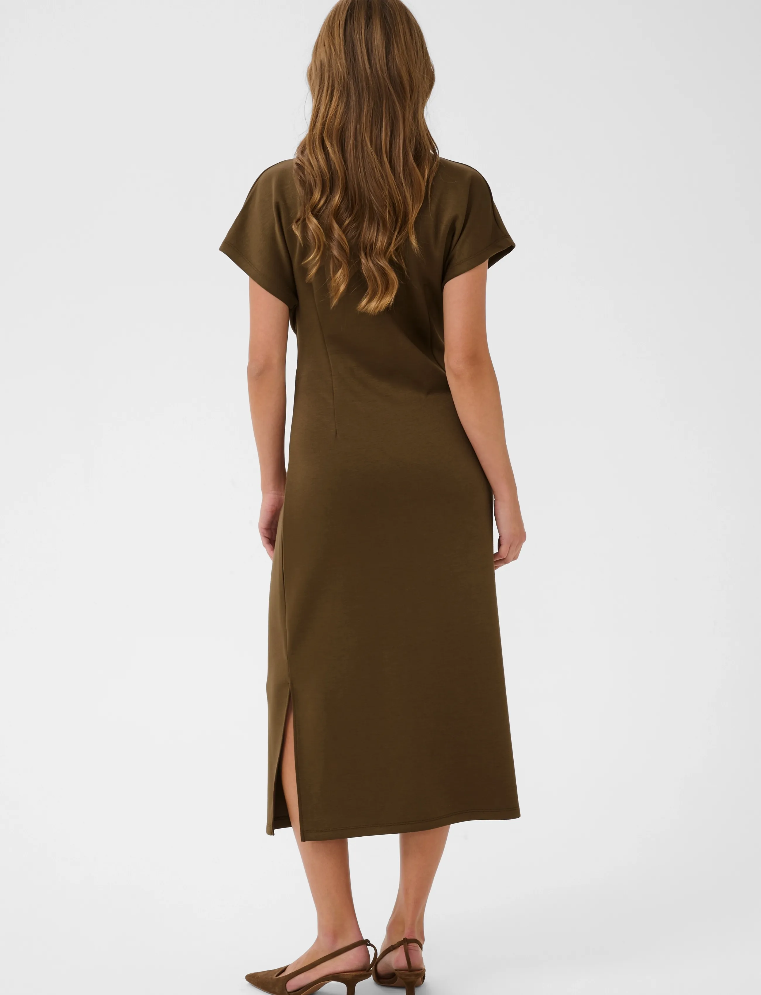 Saint Tropez - TheoSZ Dress - midikleider - dark earth - 3