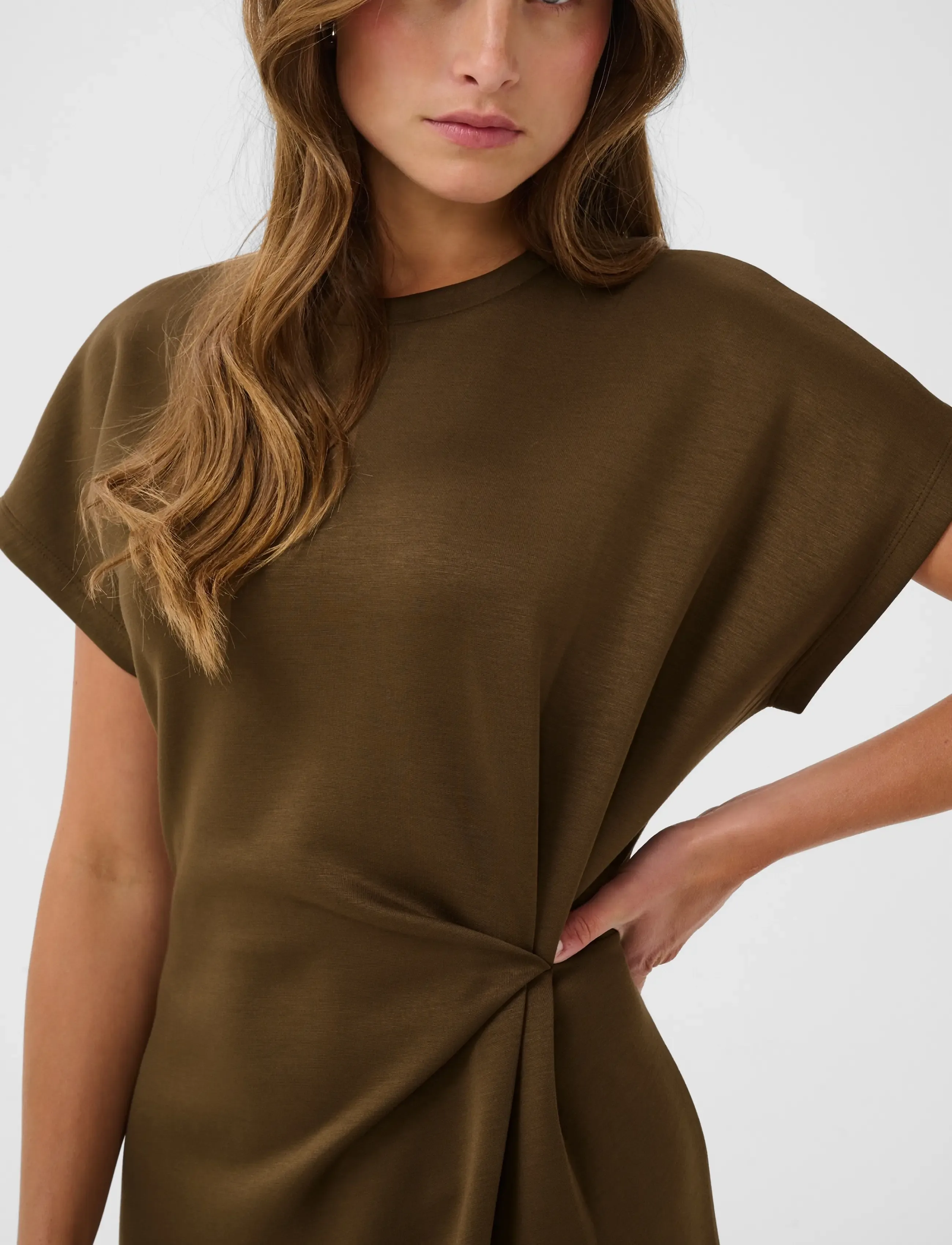 Saint Tropez - TheoSZ Dress - midikleider - dark earth - 5