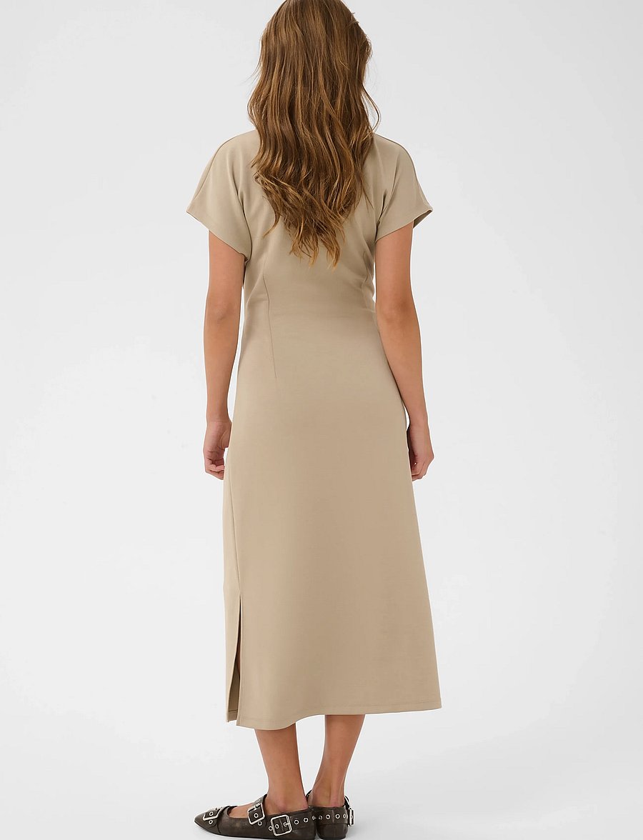 Saint Tropez - TheoSZ Dress - midi kjoler - weathered teak - 3