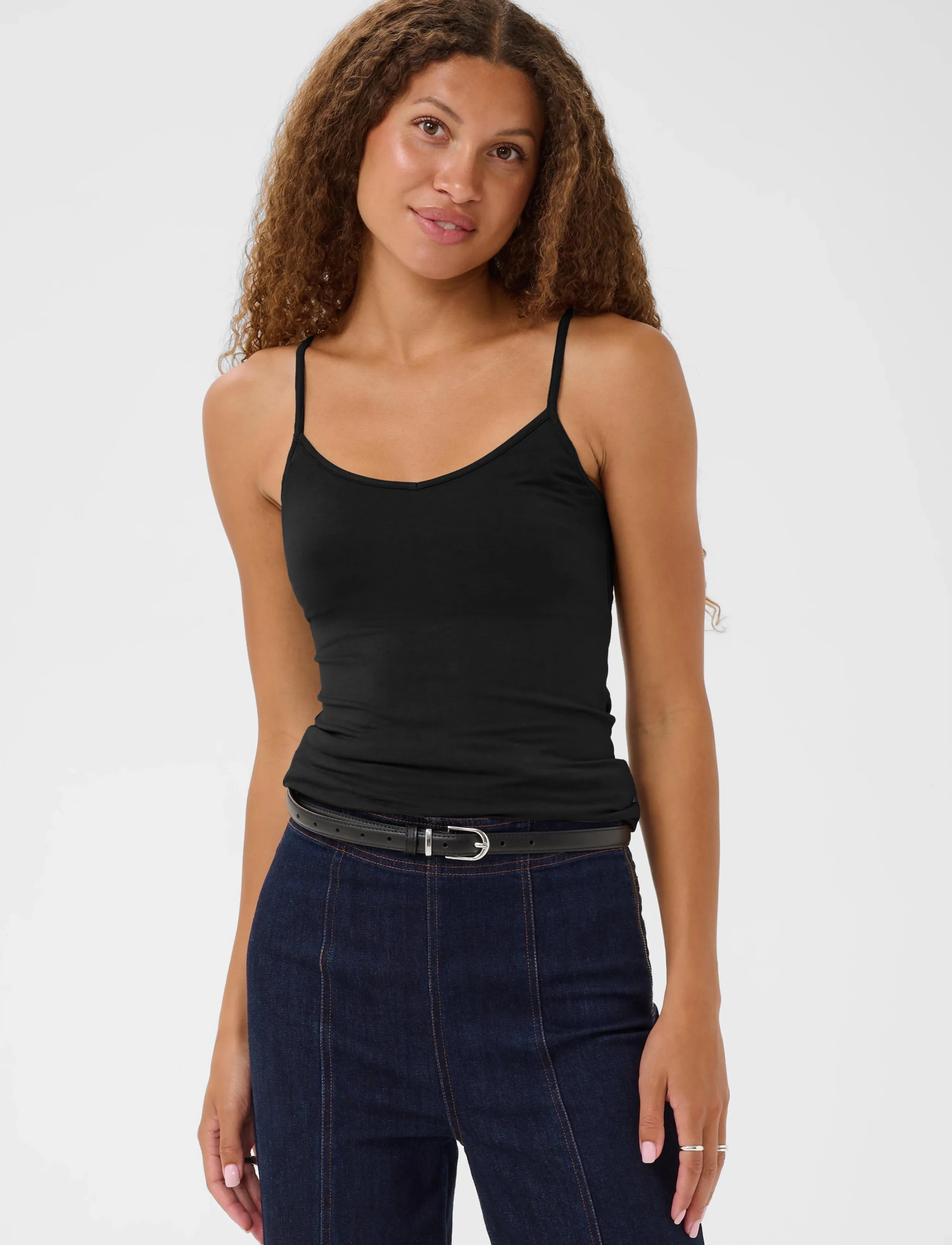 SAINT TROPEZ Viggasz Tanktop linnen dam – bild 5