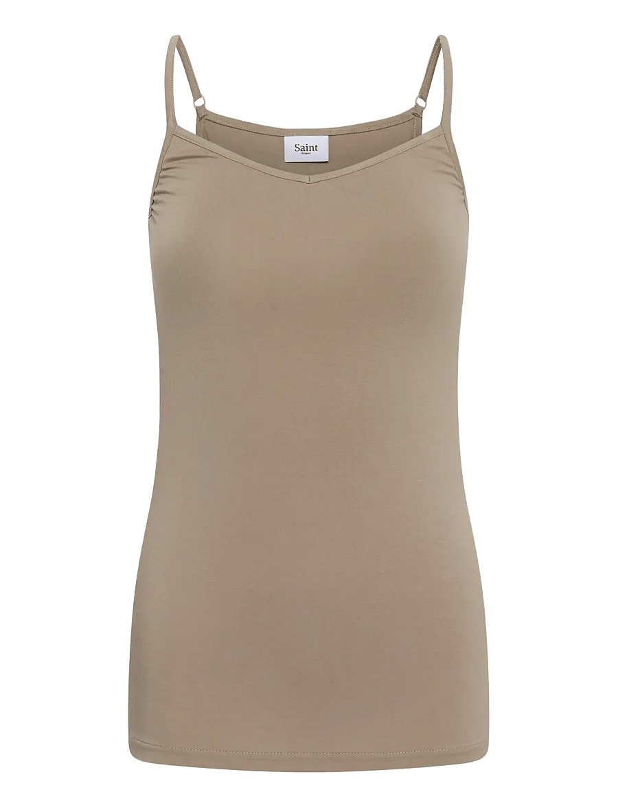 Saint Tropez - ViggaSZ Tanktop - sleeveless tops - weathered teak - 1