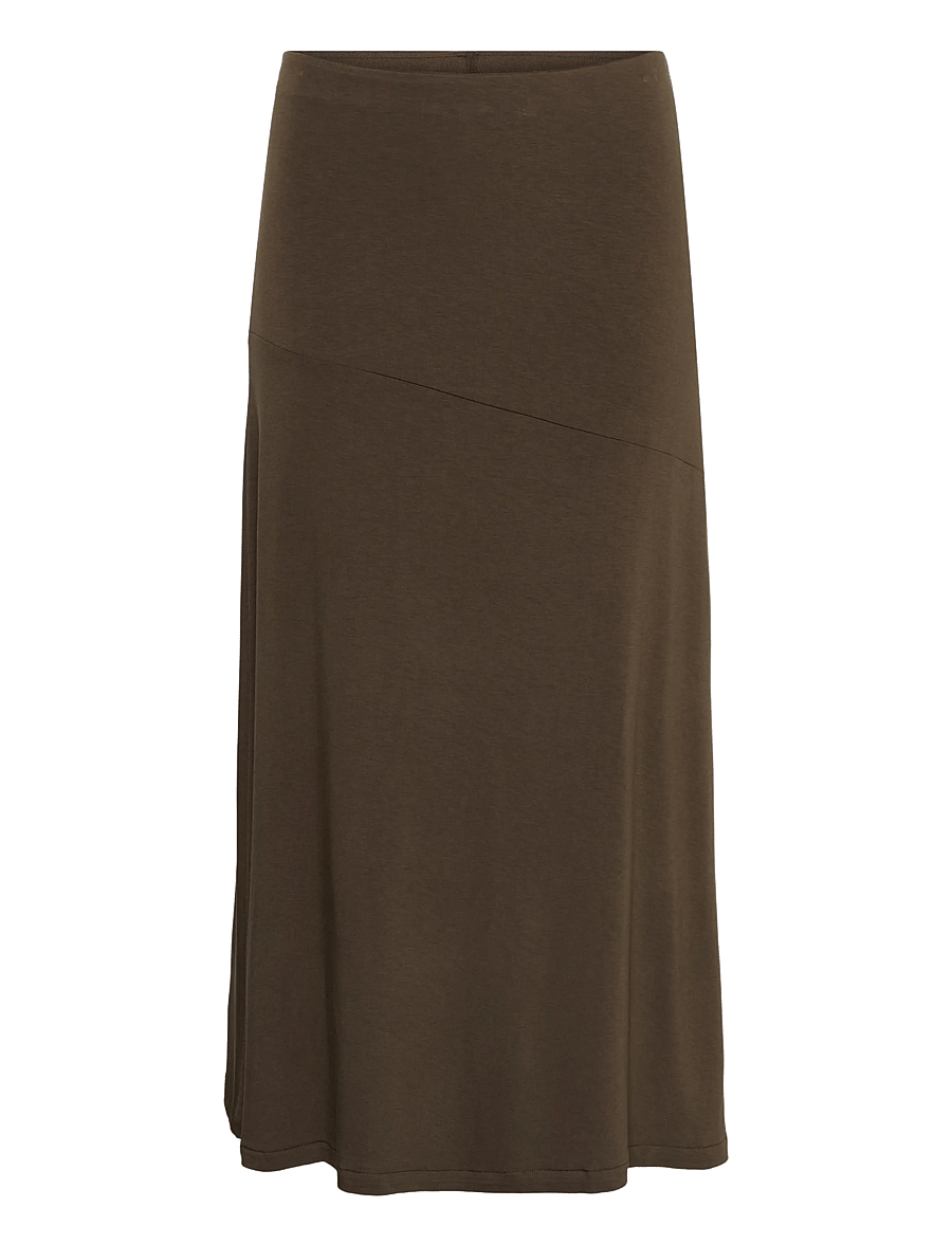 Saint Tropez - ViggaSZ Skirt - midi-röcke - chocolate brown - 0