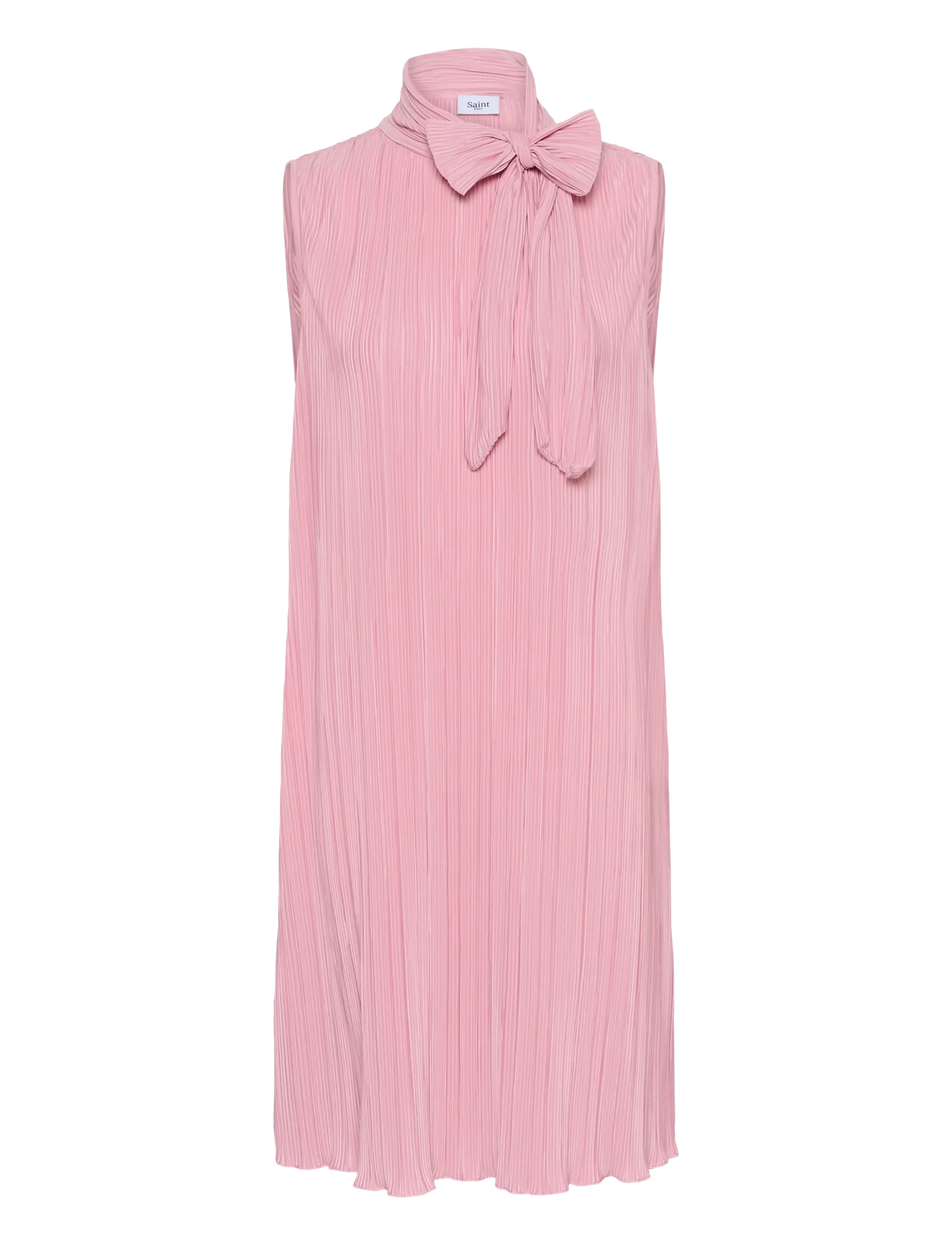 Saint Tropez - ZuniSZ SS Bow Dress - kurze kleider - pink nectar - 1