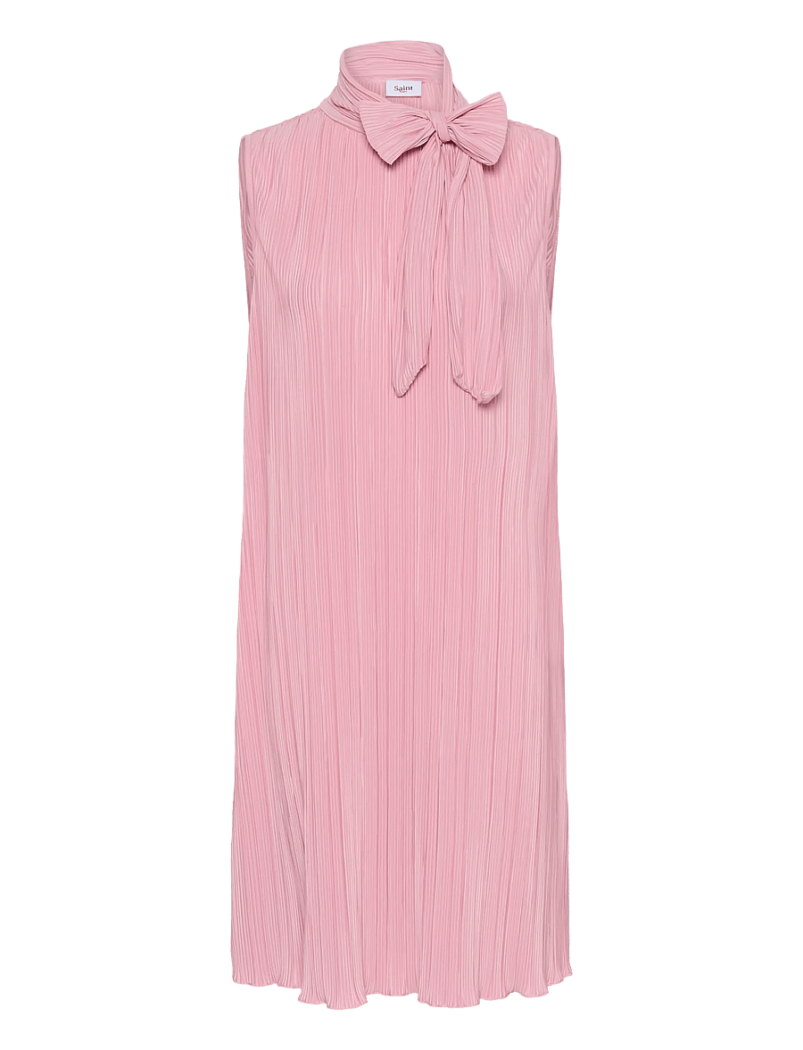 Saint Tropez - ZuniSZ SS Bow Dress - kurze kleider - pink nectar - 1