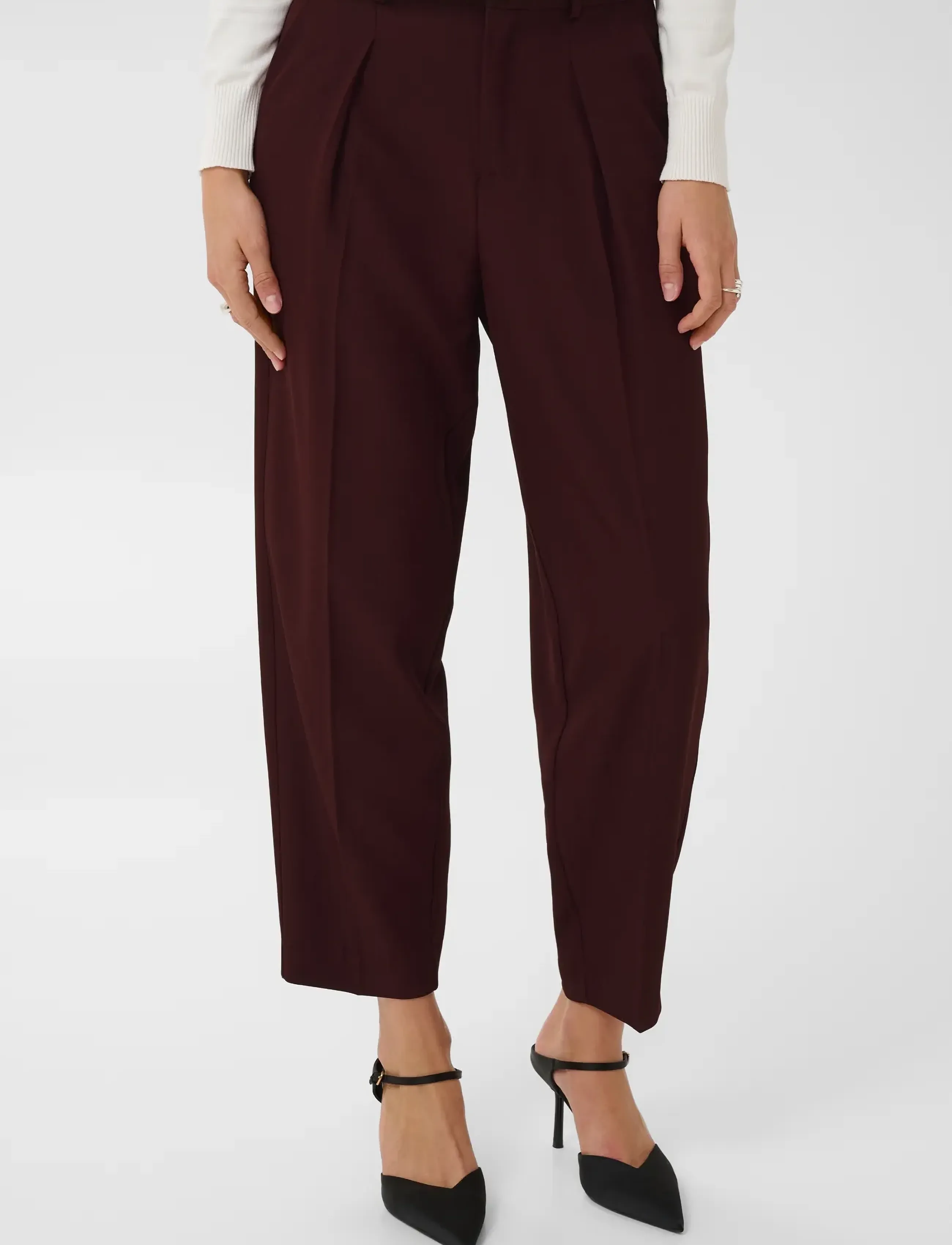 Saint Tropez UbigailSZ Pant - Hosen - WINETASTING MELANGE / burgundy