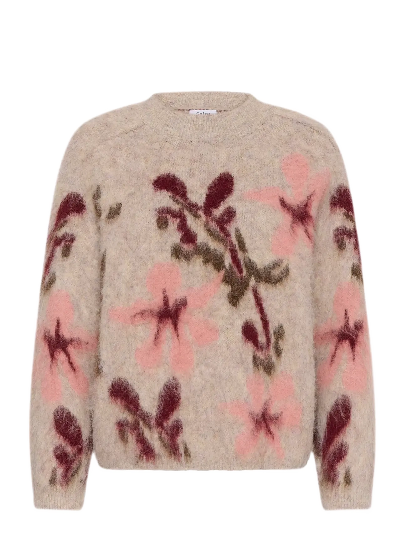 Saint Tropez UliceSZ Pullover - Pullover - TAN WINETASTING BLOOMS / beige