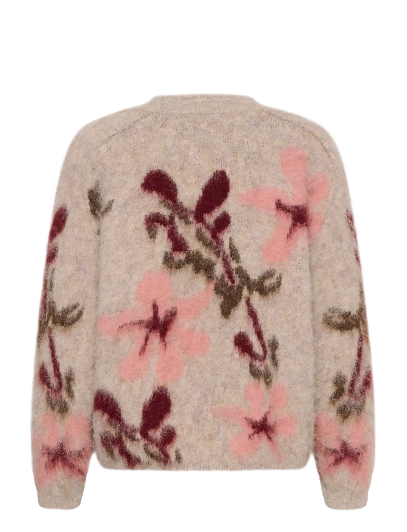 Saint Tropez - UliceSZ Pullover - tan winetasting blooms - 2