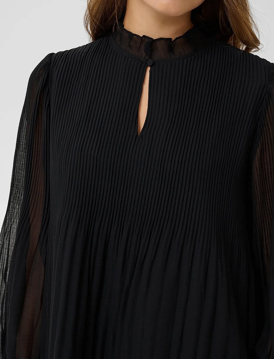Saint Tropez - UlaiaSZ Blouse - langærmede bluser - black - 5