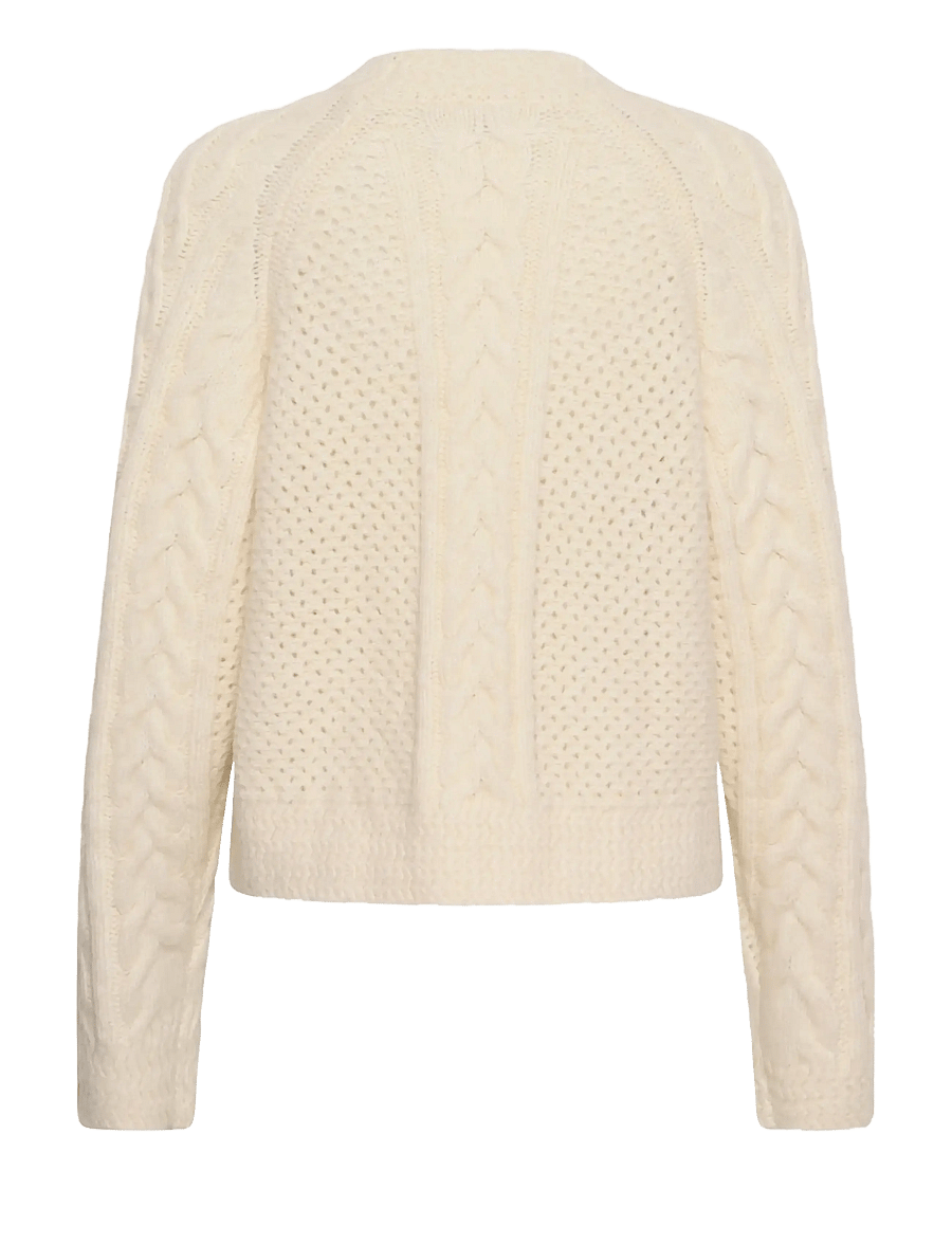 Saint Tropez - UwenaSZ Pullover - striktrøjer - seedpearl melange - 2