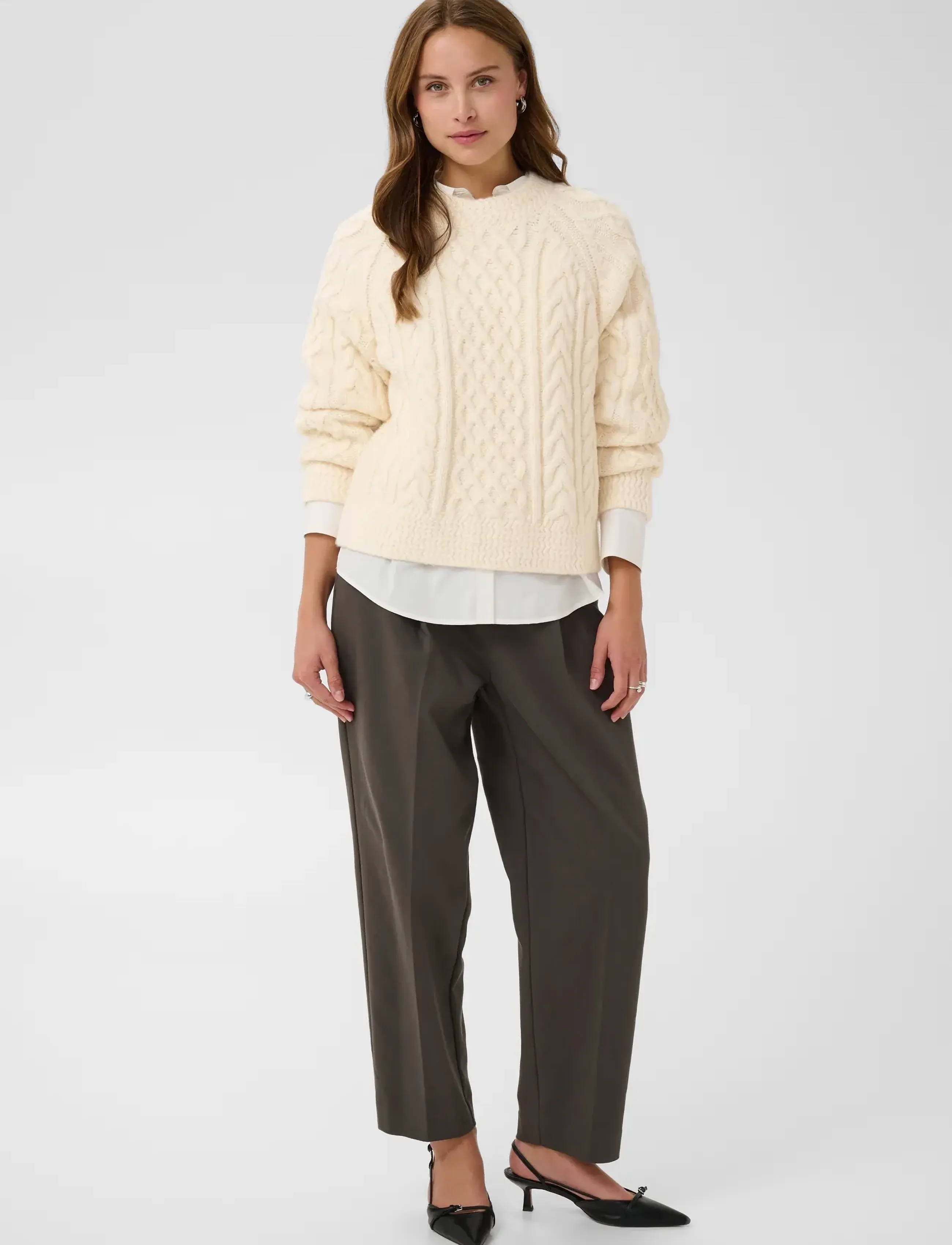 Saint Tropez - UwenaSZ Pullover - seedpearl melange - 3