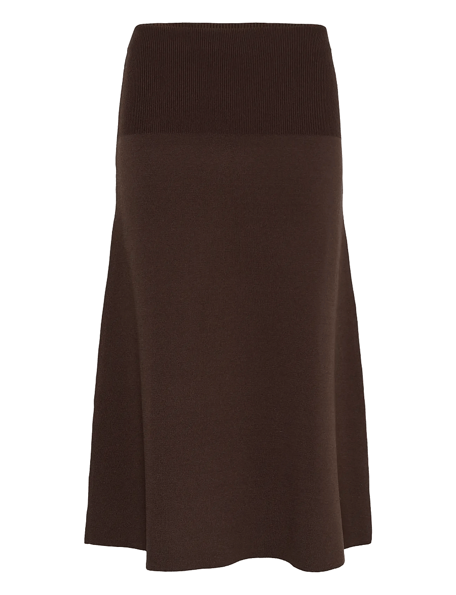 Saint Tropez - UzdinaSZ Skirt - midi-röcke - chocolate brown - 1