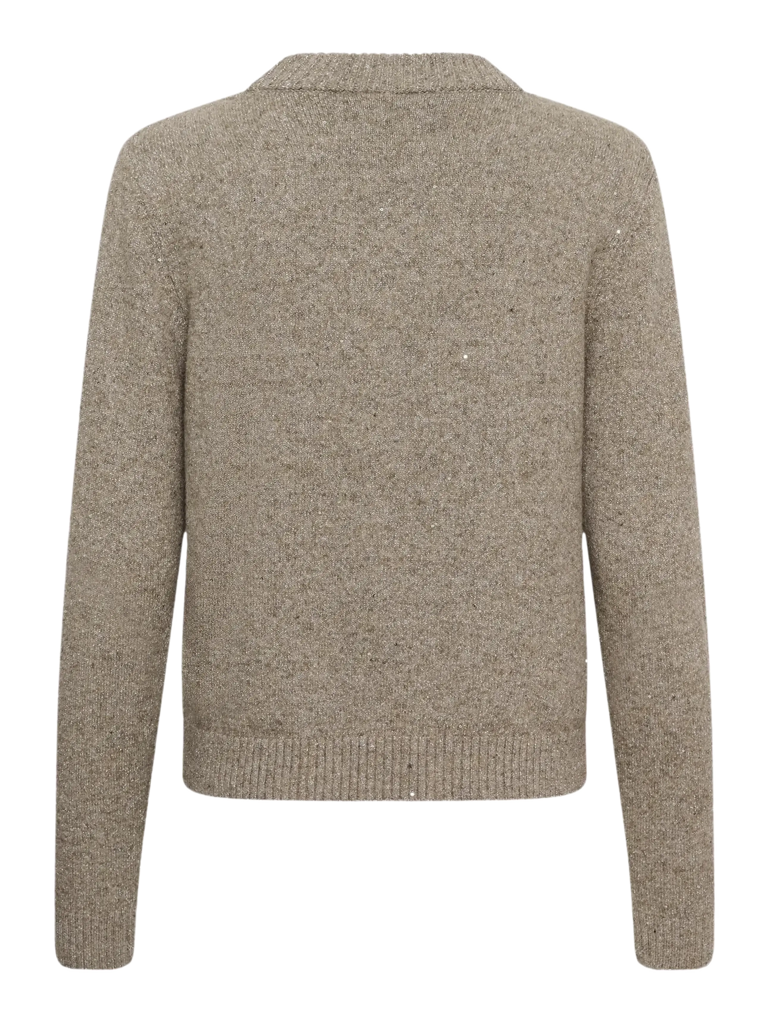 Saint Tropez - NovaSZ LS Pullover - savannah tan melange - 2