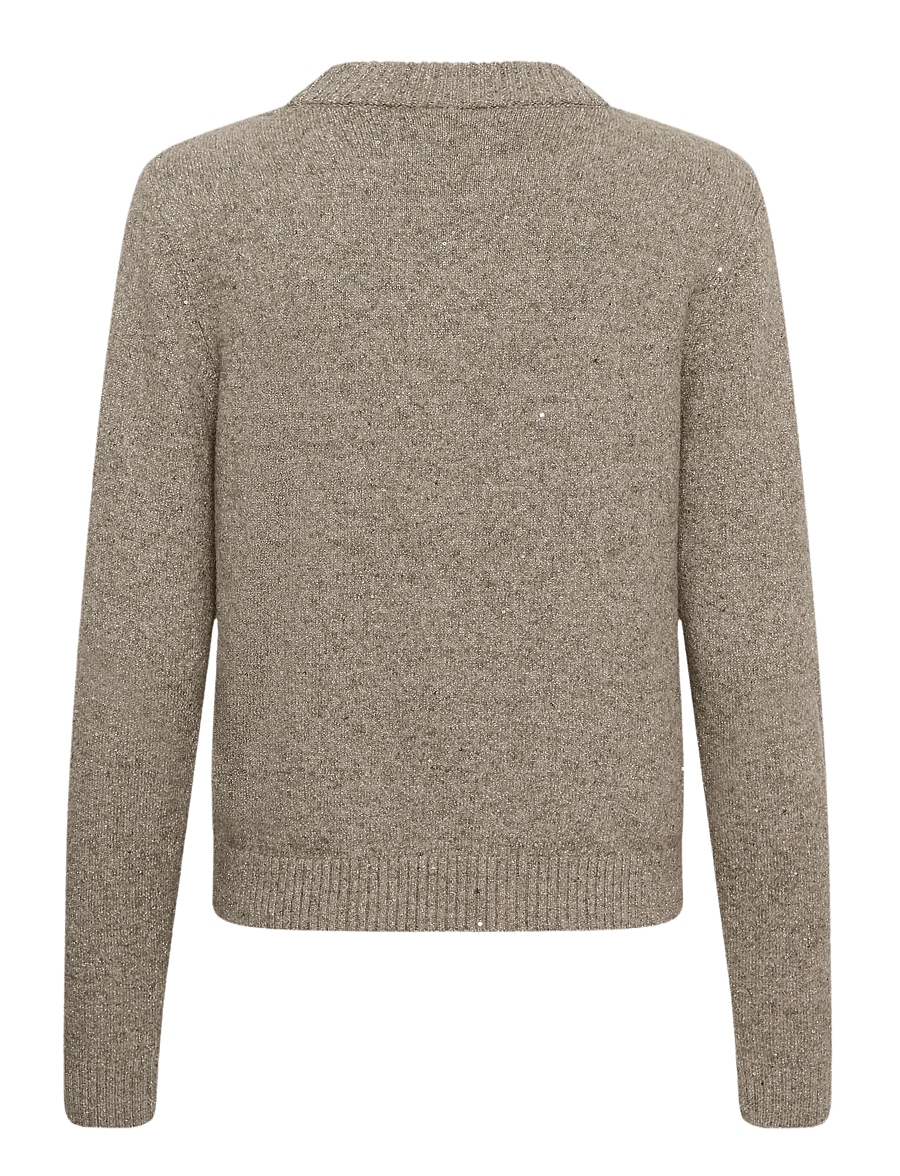 Saint Tropez - NovaSZ LS Pullover - pullover - savannah tan melange - 2
