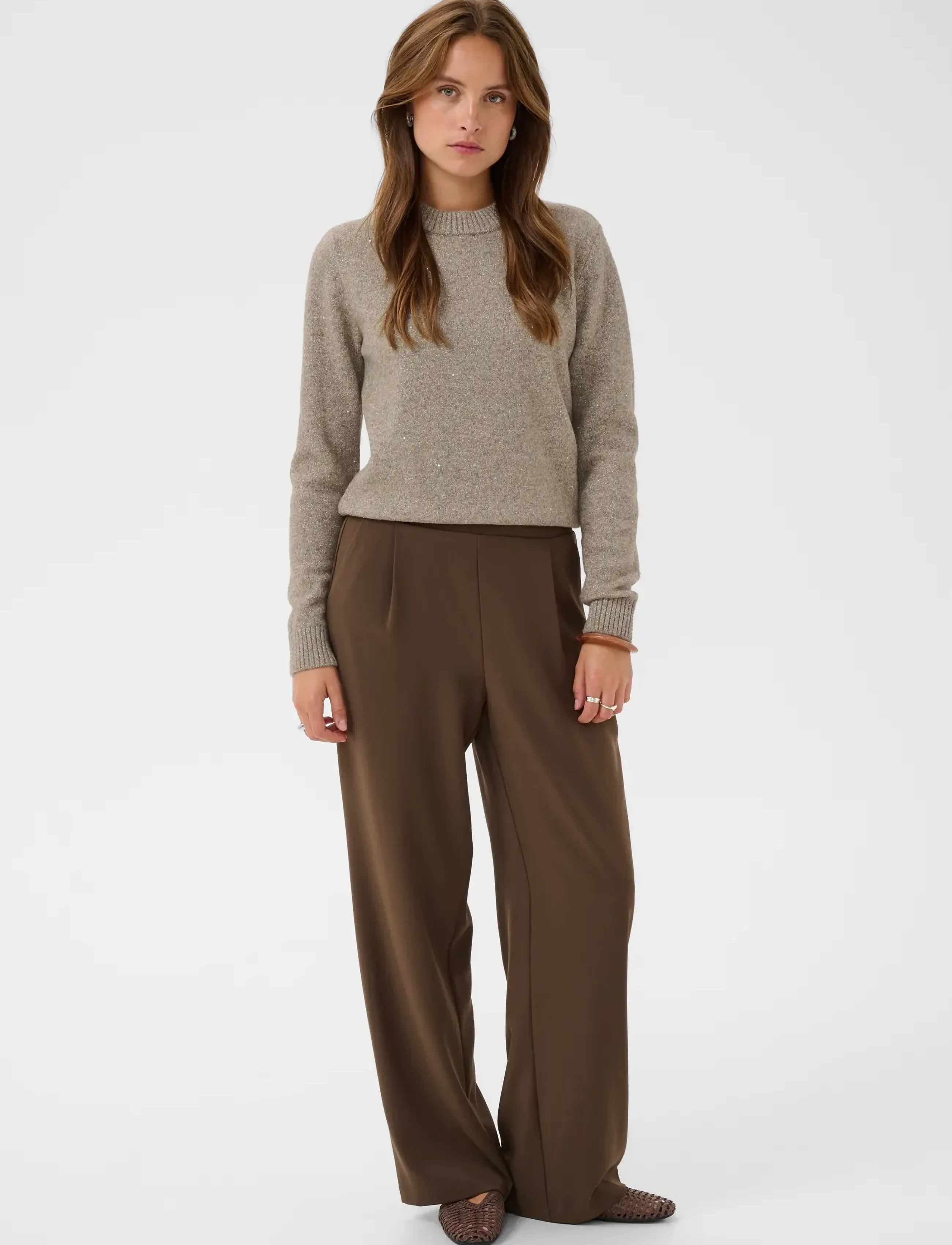 Saint Tropez - NovaSZ LS Pullover - savannah tan melange - 3