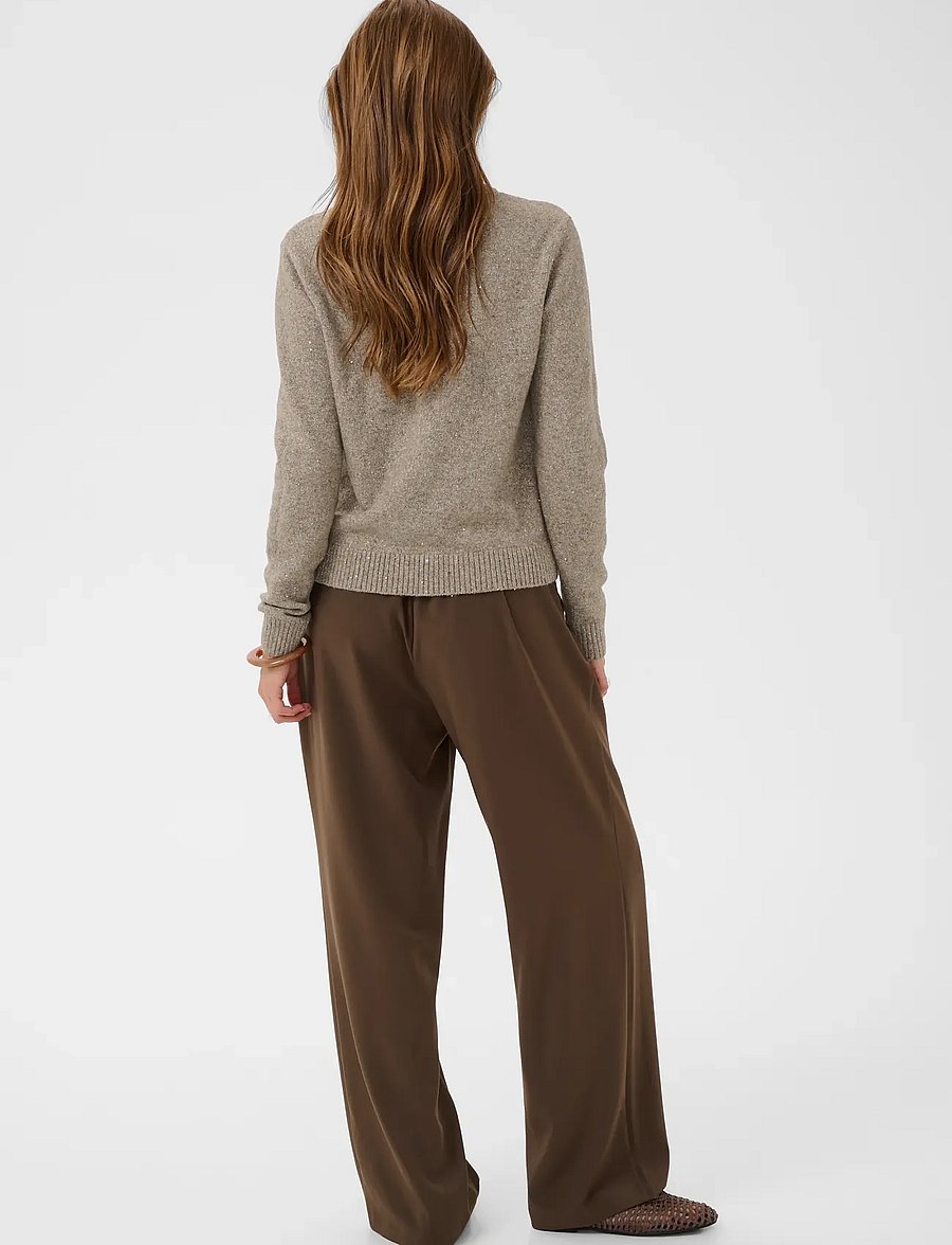 Saint Tropez - NovaSZ LS Pullover - pullover - savannah tan melange - 4