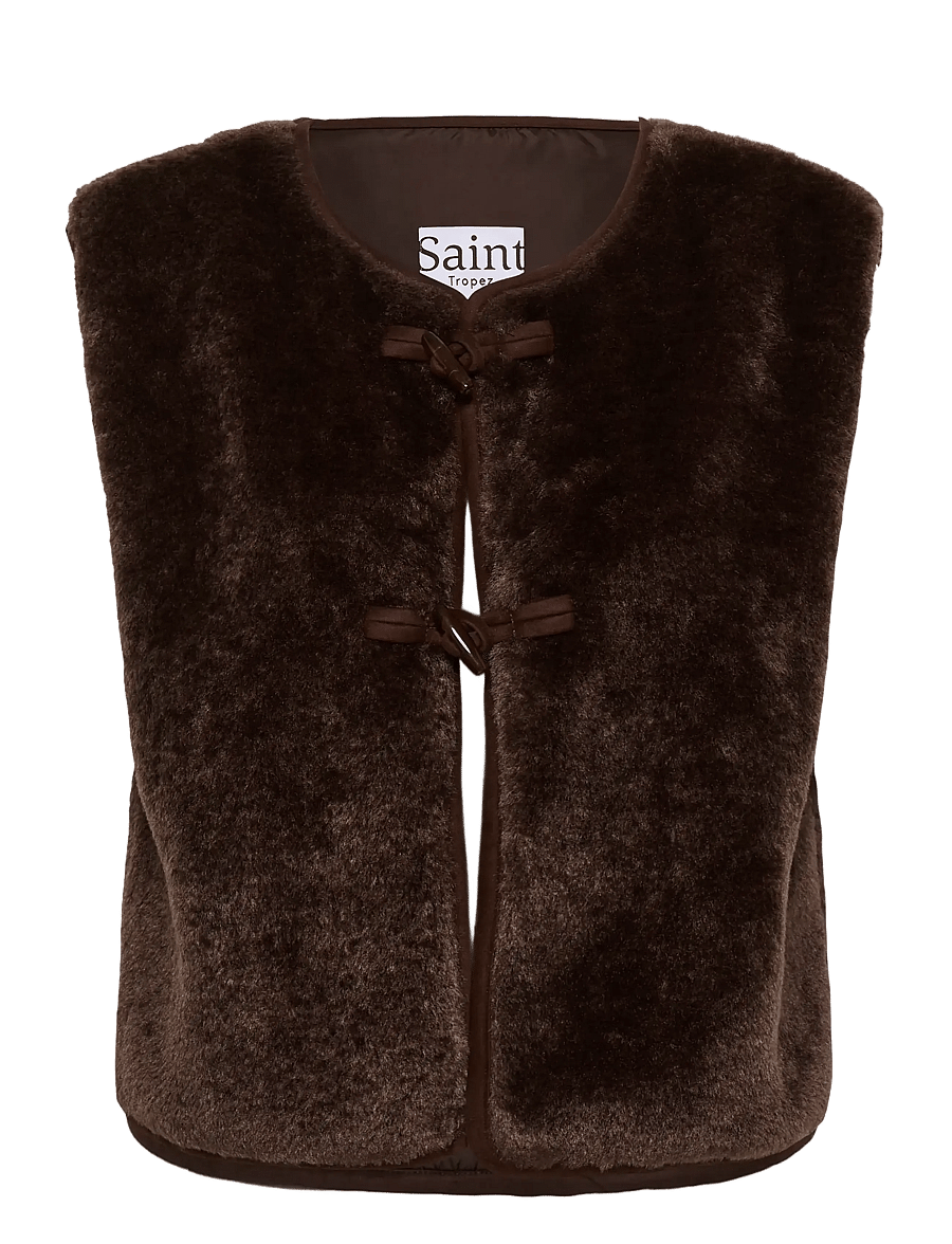 Saint Tropez - UstinaSZ Vest - chocolate brown - 1